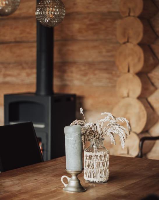 Fjordhygge - Authentic wood log cabin summerhouse near water, fjord and forest view 3