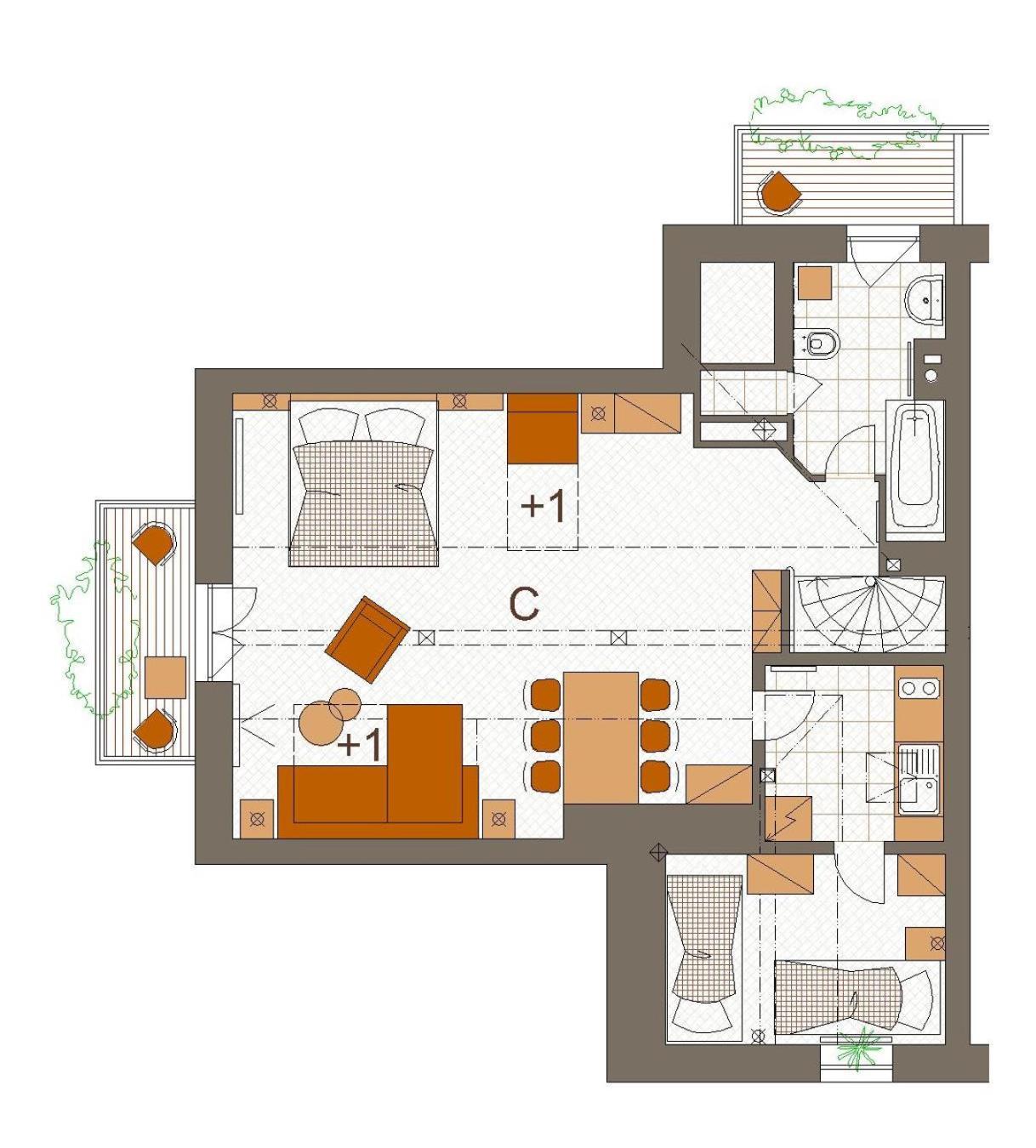 Chalet Hřebenka