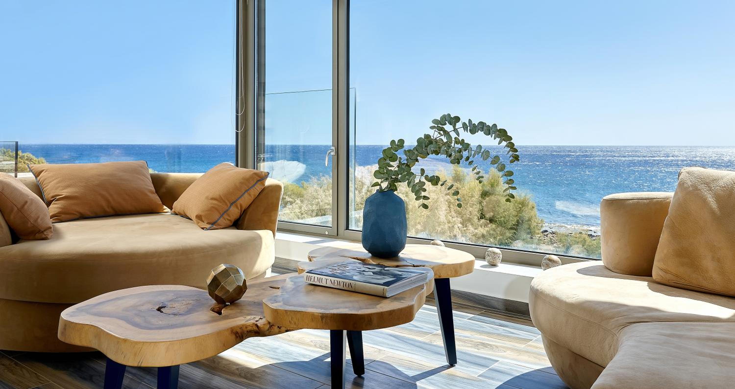 Seafront Luxury Moonlight Villa in South East Crete with Breathtaking Views view 3