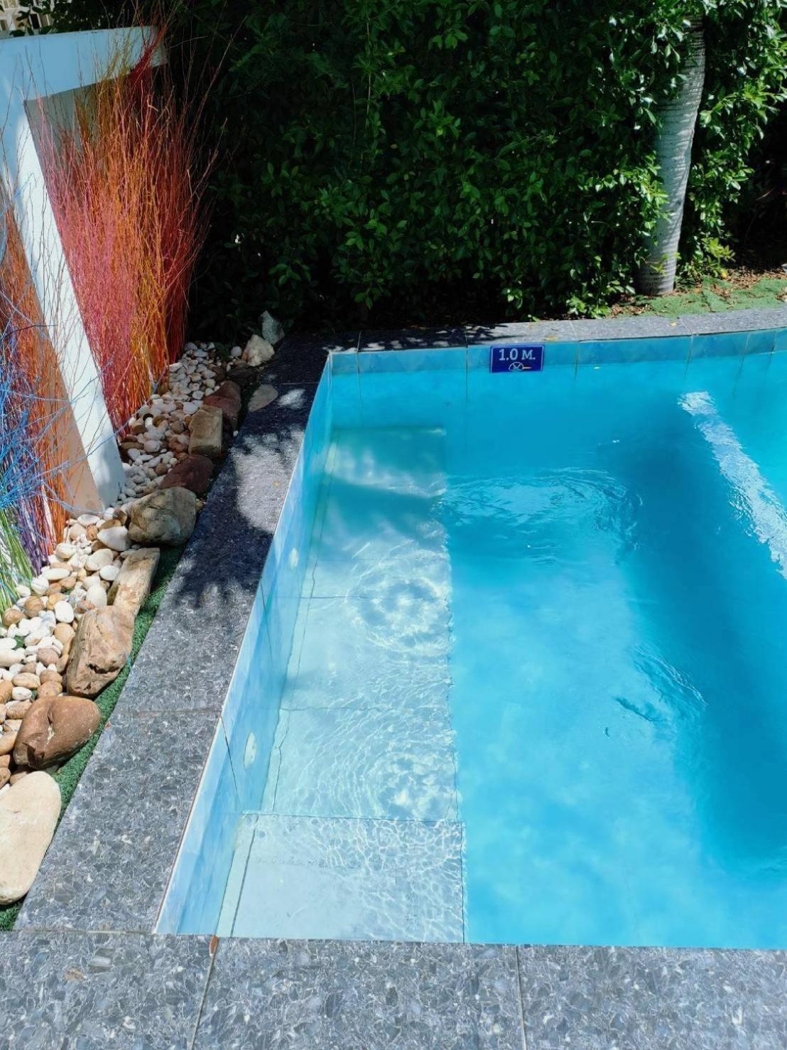 350m to beach pool villa view 5