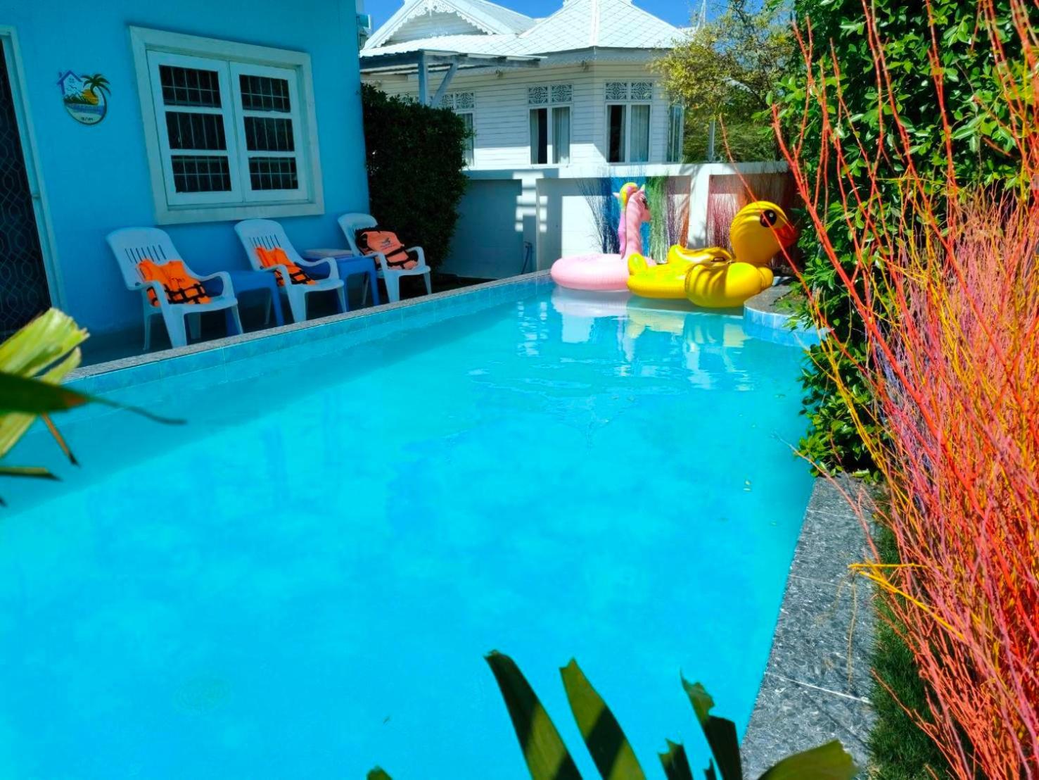 350m to beach pool villa view 3