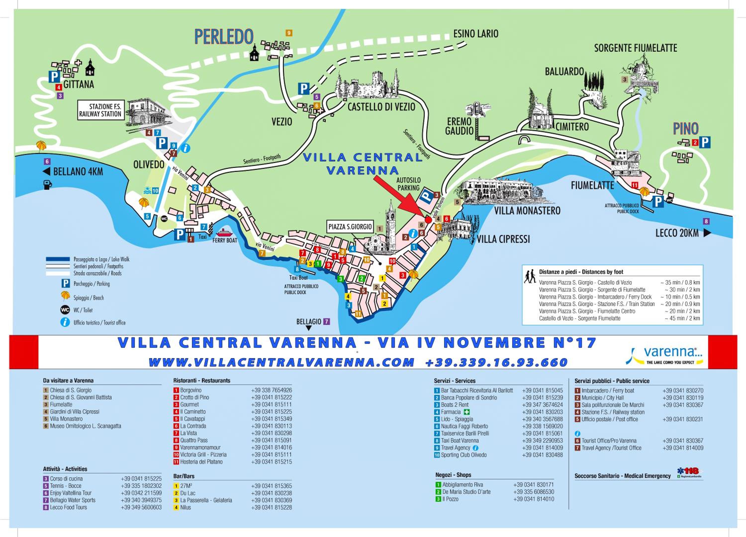 Villa Central Varenna view 2