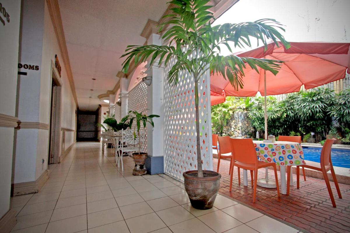 outdoor BBQ area