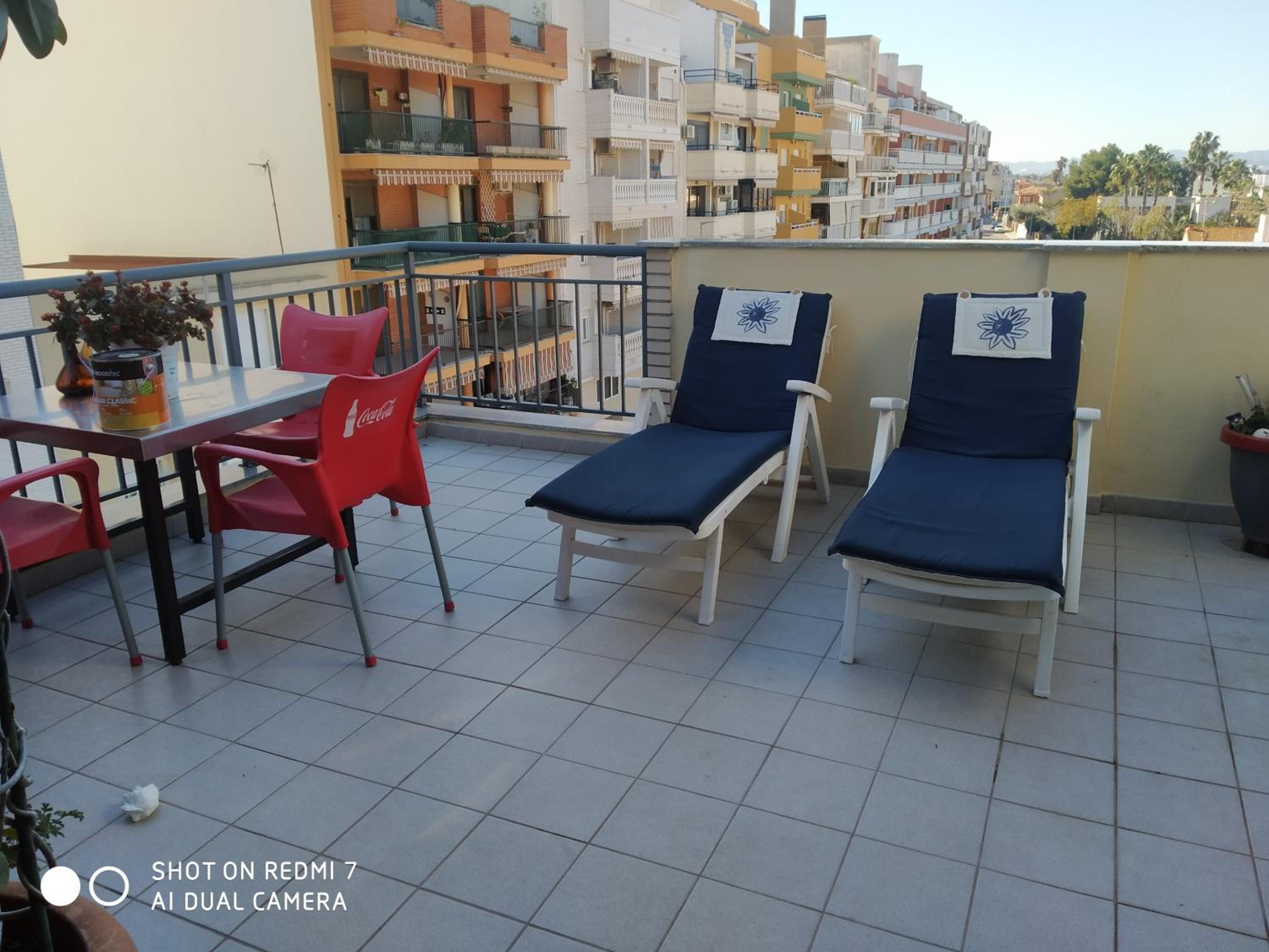 Habitacion Familiar loft en un Ático con gran terraza y,cocina ,en la playa view 3