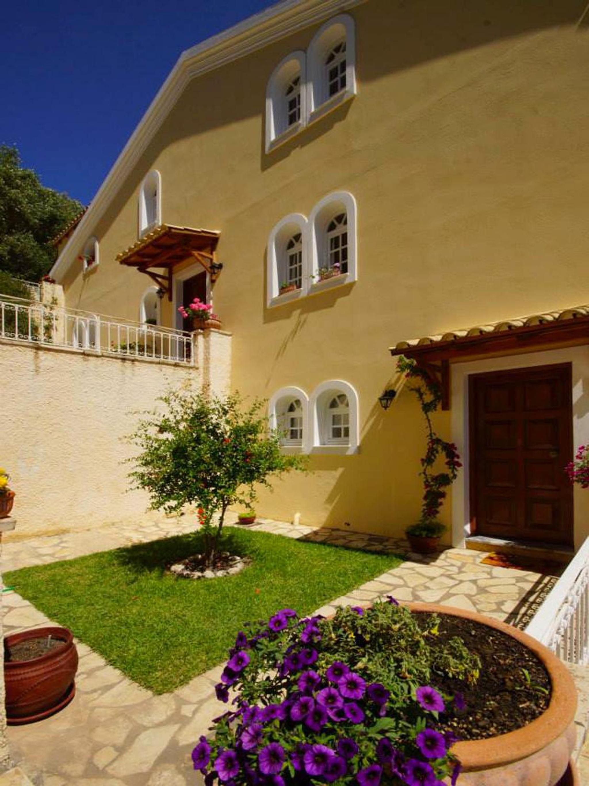 Natalia Apartment B with panoramic sea views of Agios Gordios bay view 4