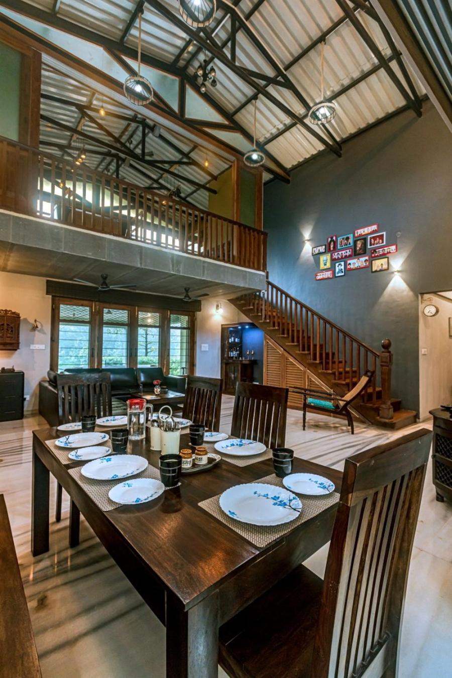 SaffronStays Ambaram - 3BR countryside villa with verandah, bonfire & riverside trails near Imagica & Pali Temple view 5