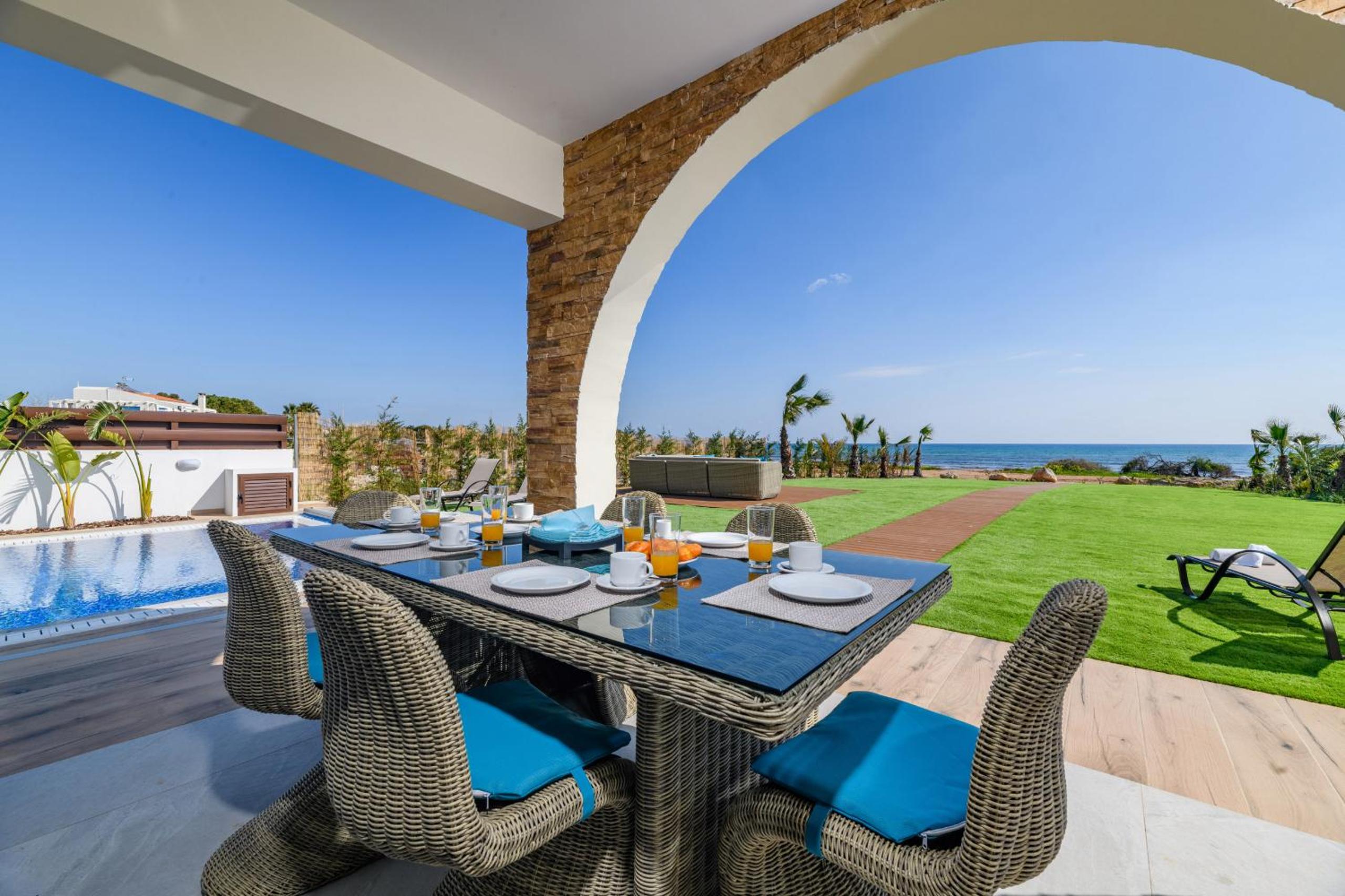Serenity Seafront Villa view 2