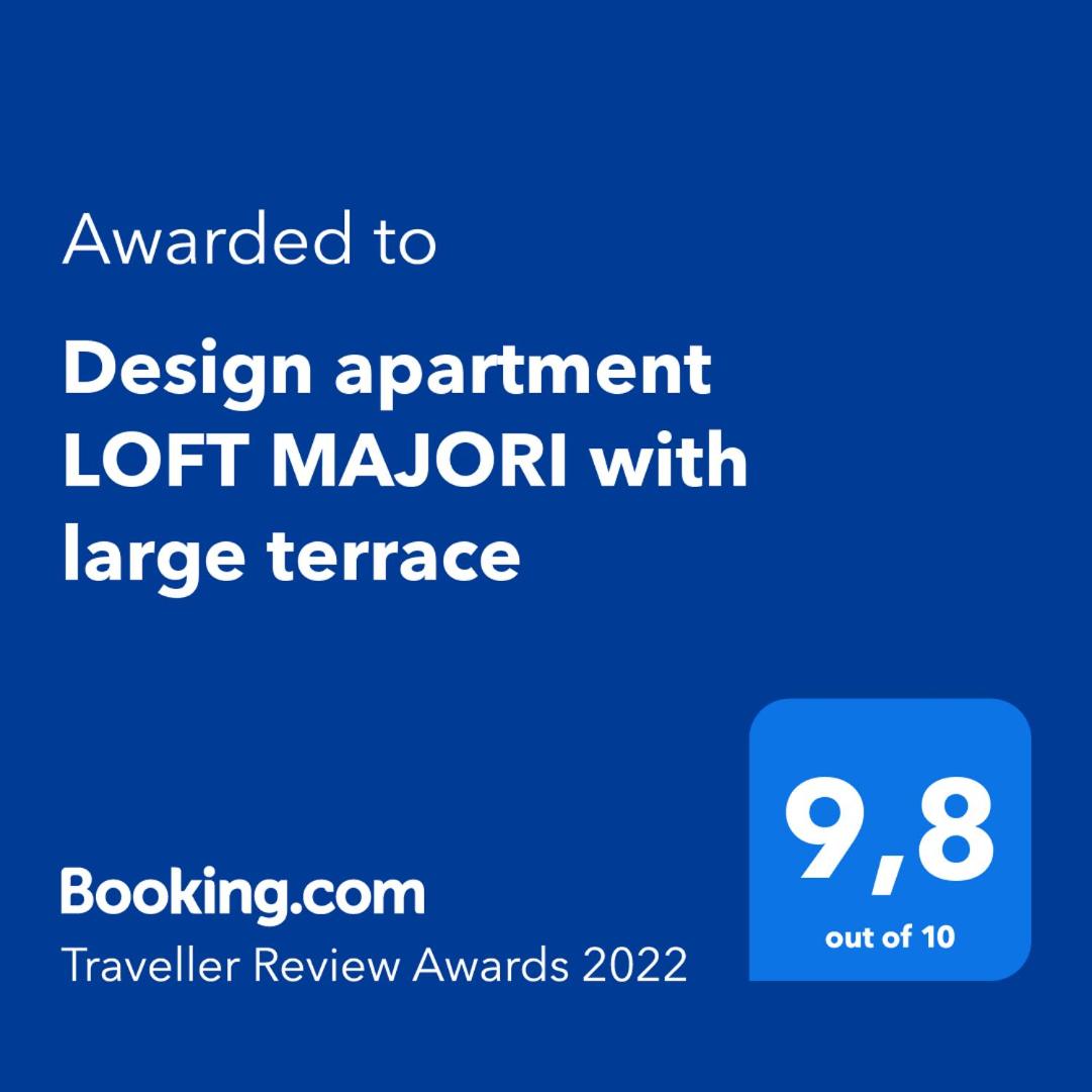 Design apartment LOFT MAJORI with large terrace view 4