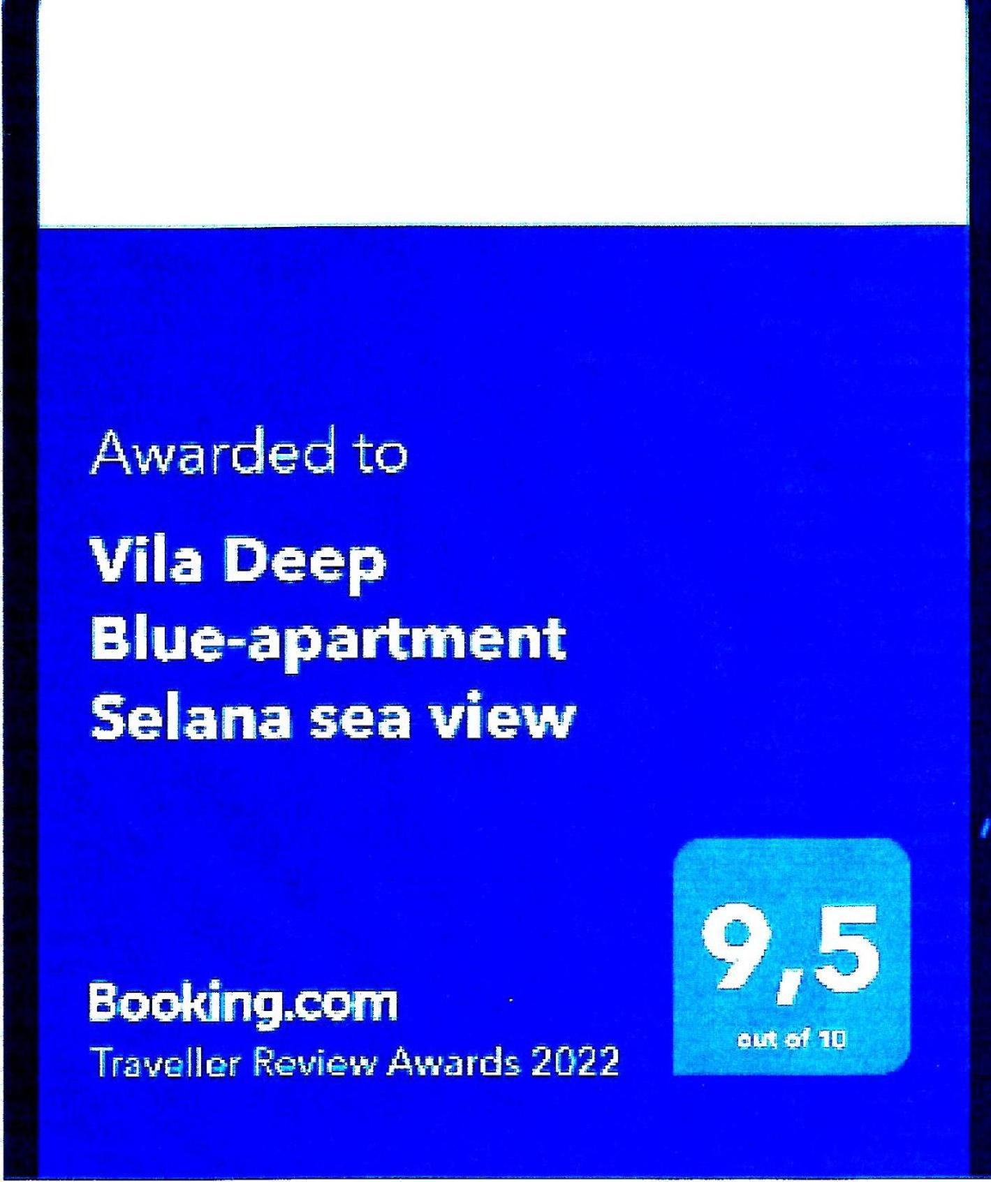 Vila Deep Blue-apartment Selana sea view view 3