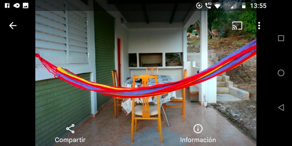 Cabaña frente al Lago San Roque Vista única pileta infinito wifi