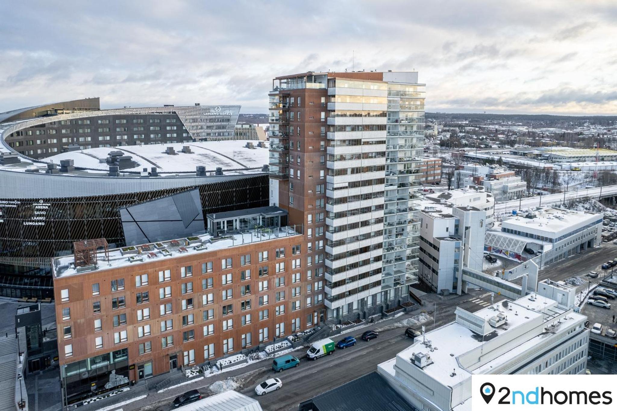 2ndhomes Tampere "Areena" Apartment view 2