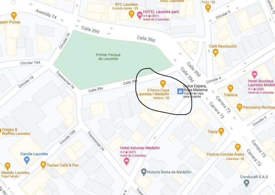 Loft Moderno AC- WiFi - Laureles