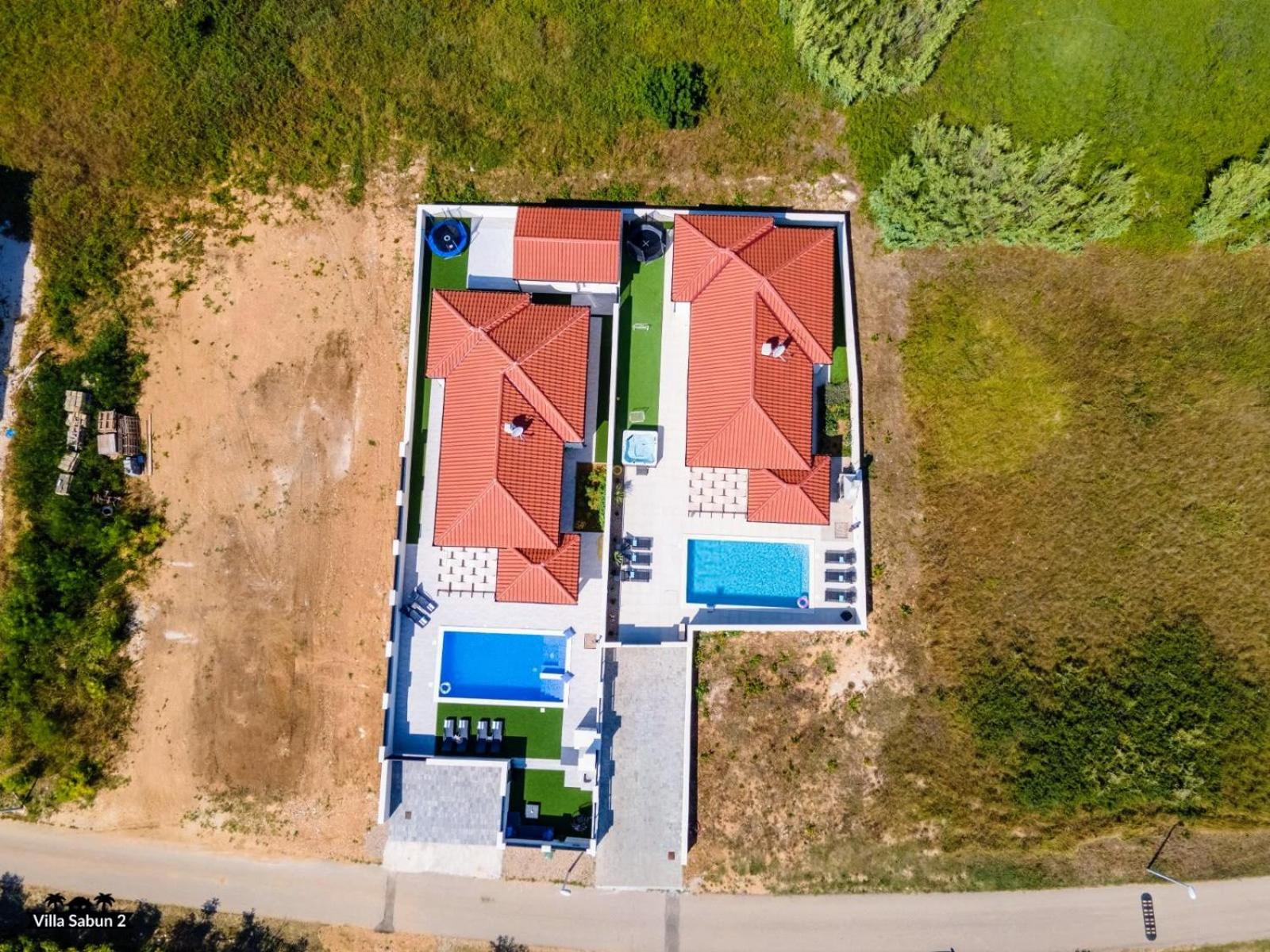 Villas Sabun - modern house with heated pool view 2