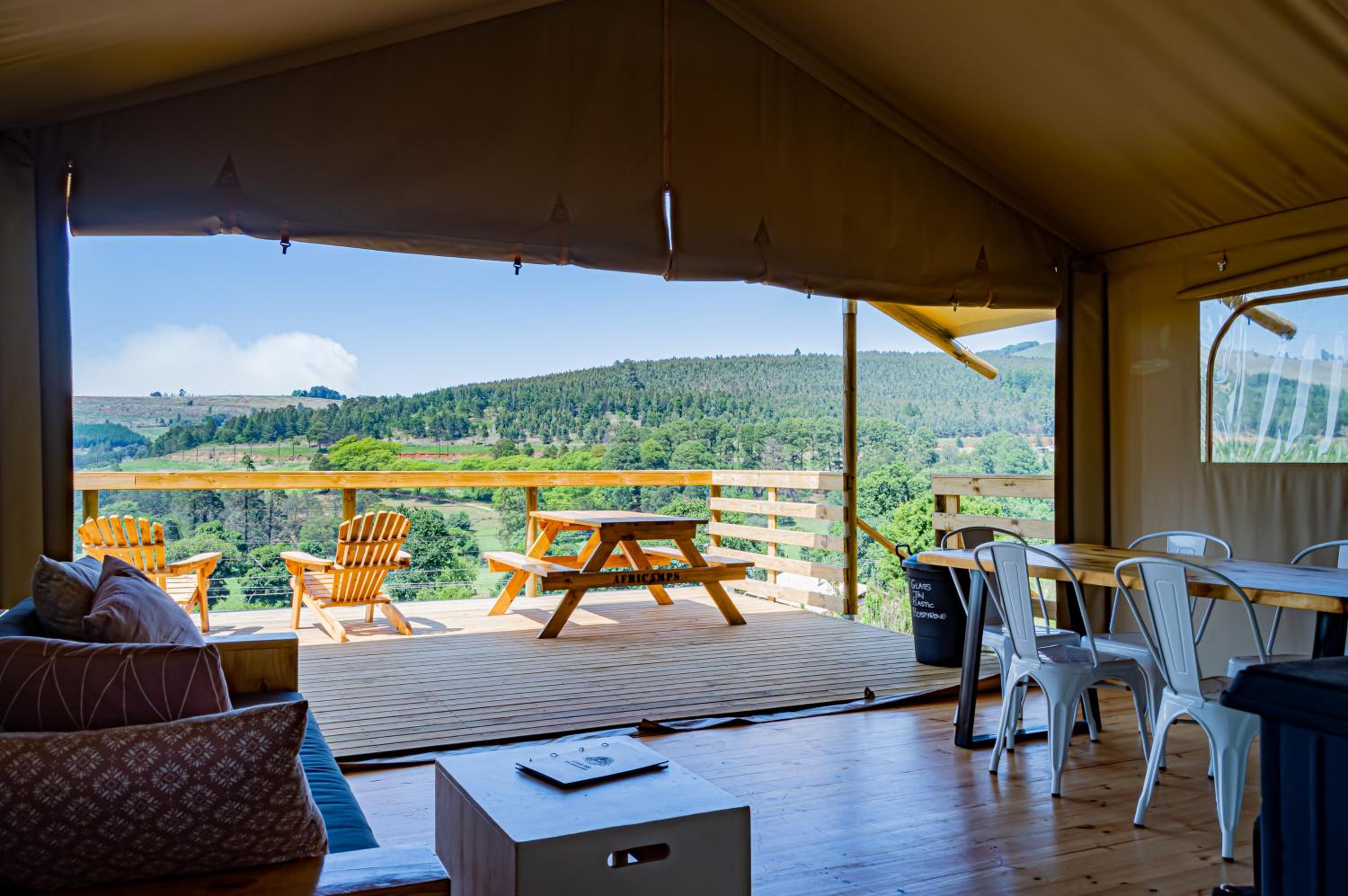 AfriCamps at Gowan Valley view 2