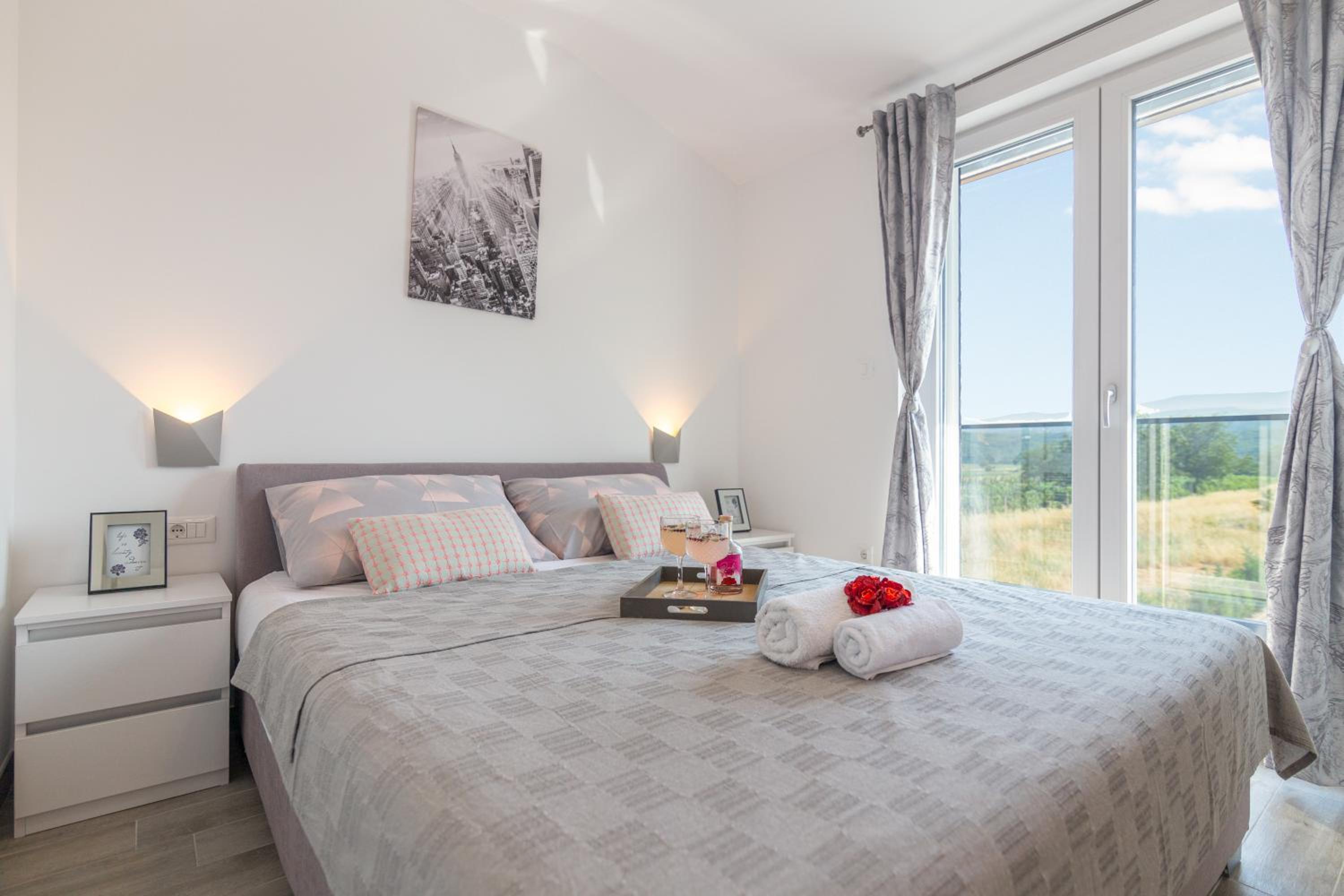 Villa Antea - privat heated pool, brand new villa, relaxing, rural near sea view 3