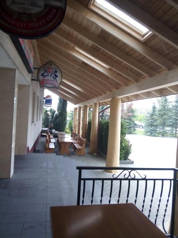 outdoor BBQ area