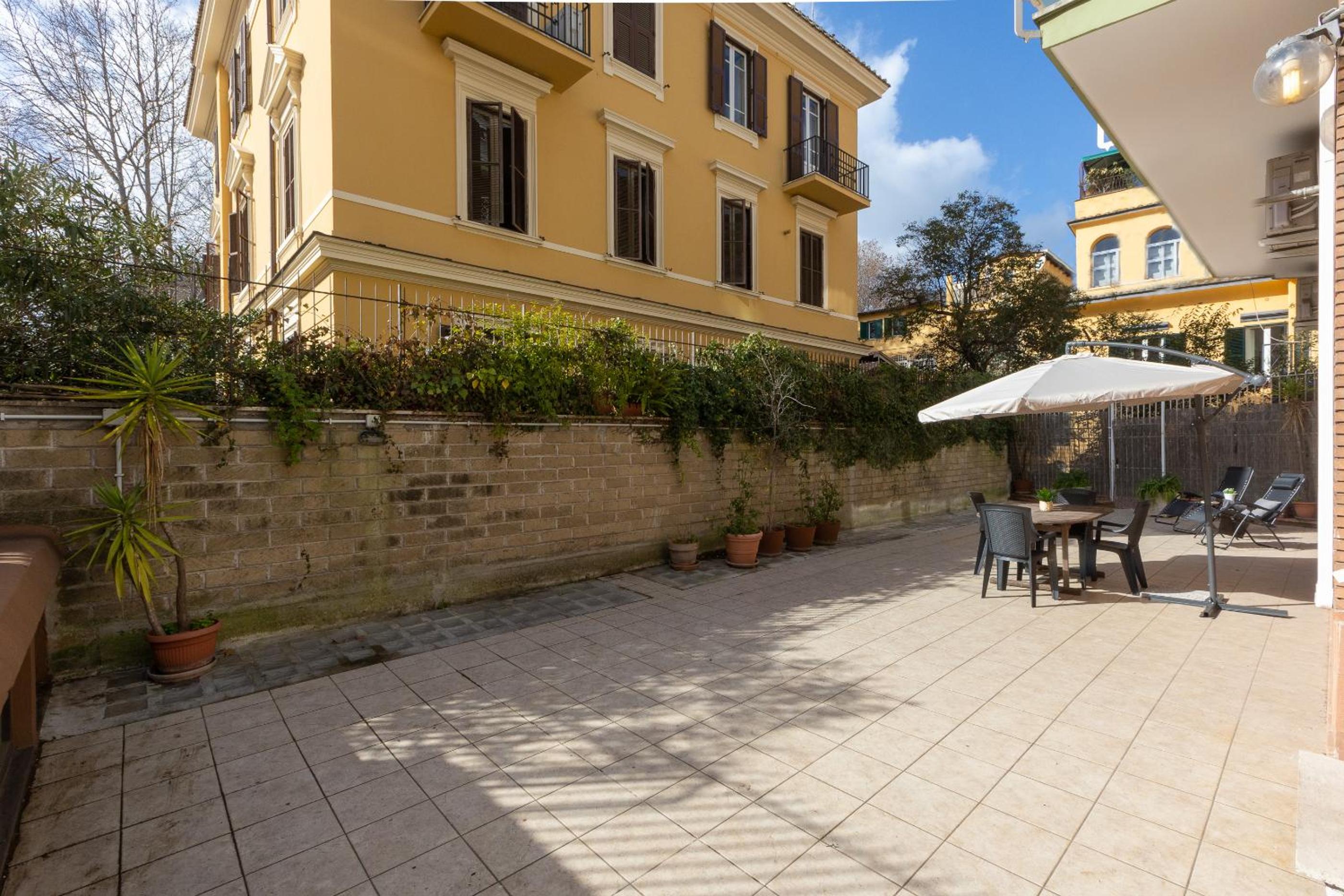 Parioli Garden-Rental in Rome