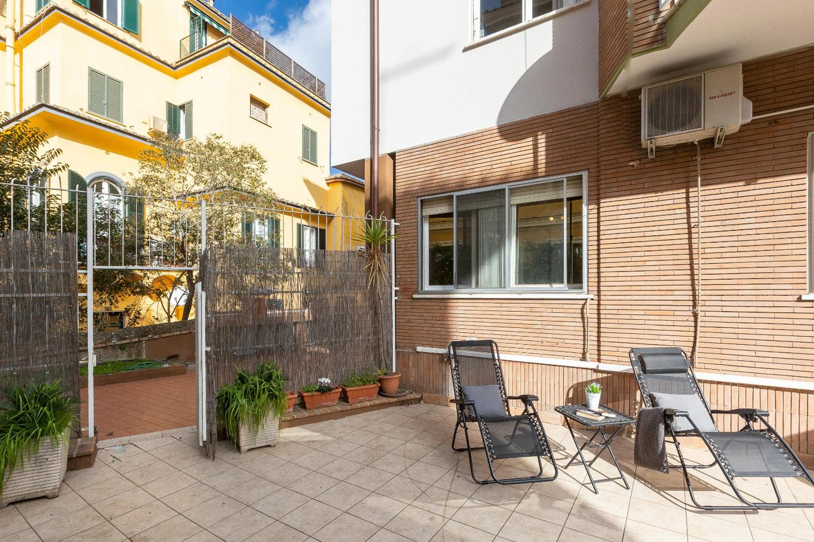 Parioli Garden-Rental in Rome