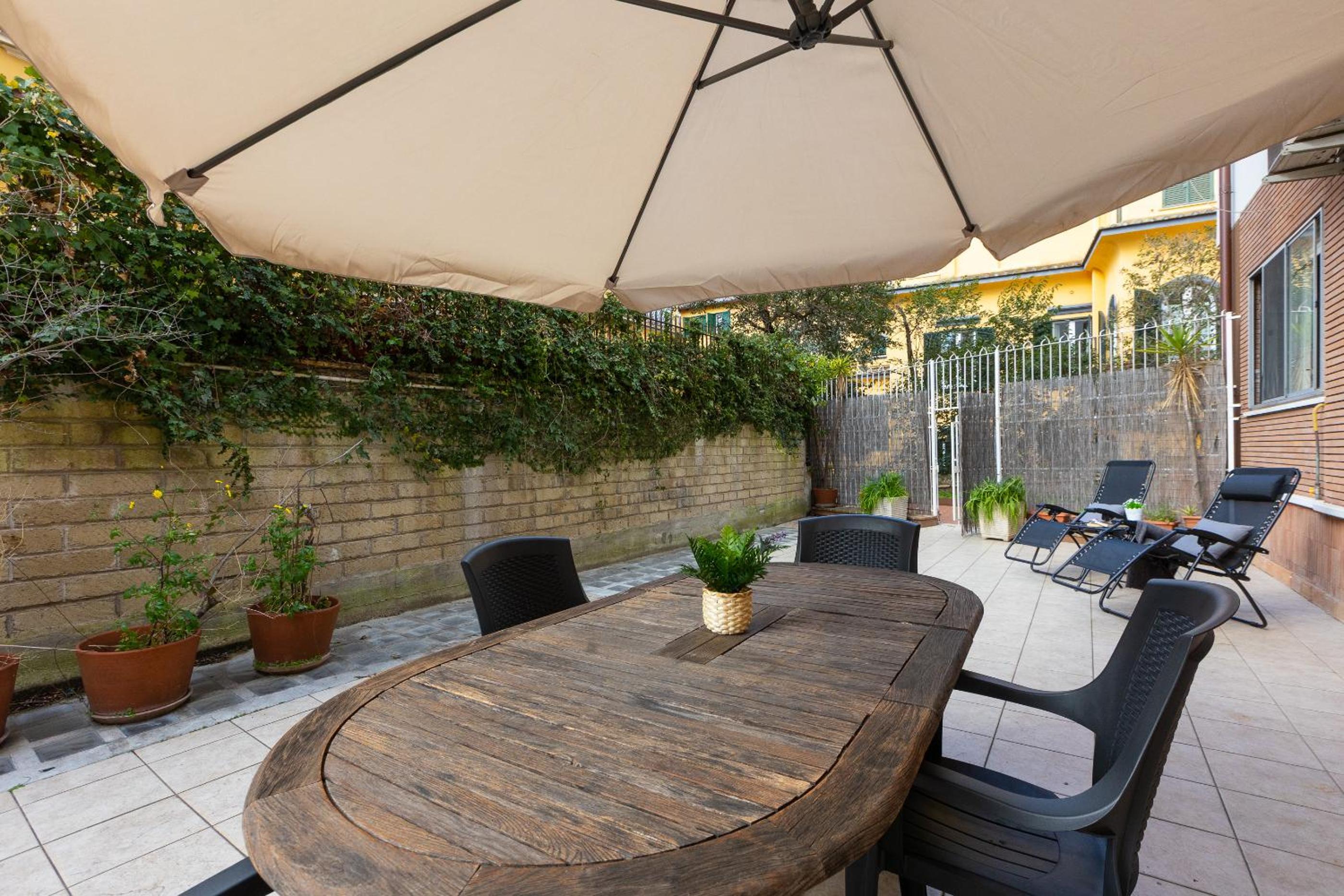 Parioli Garden-Rental in Rome