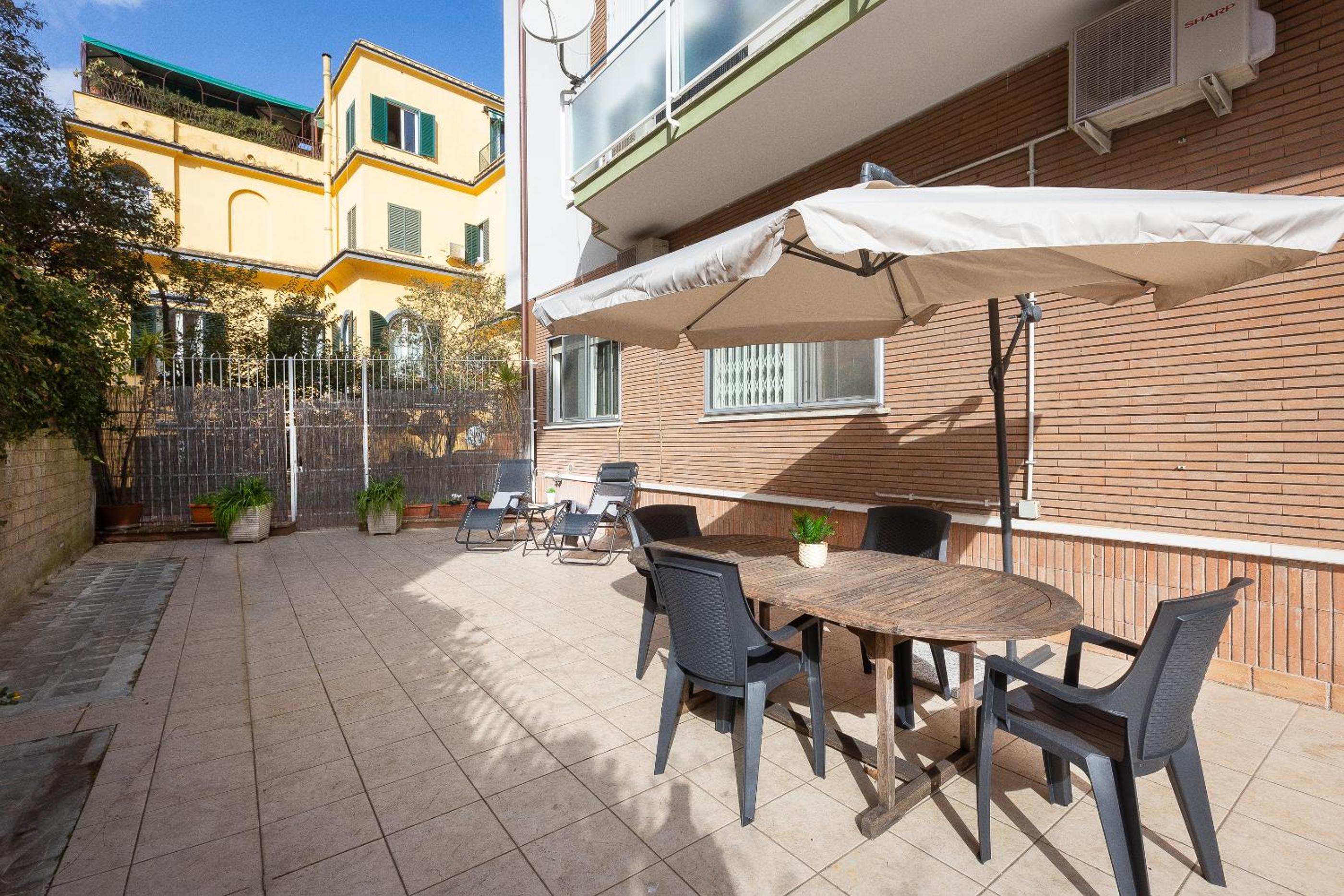 Parioli Garden-Rental in Rome