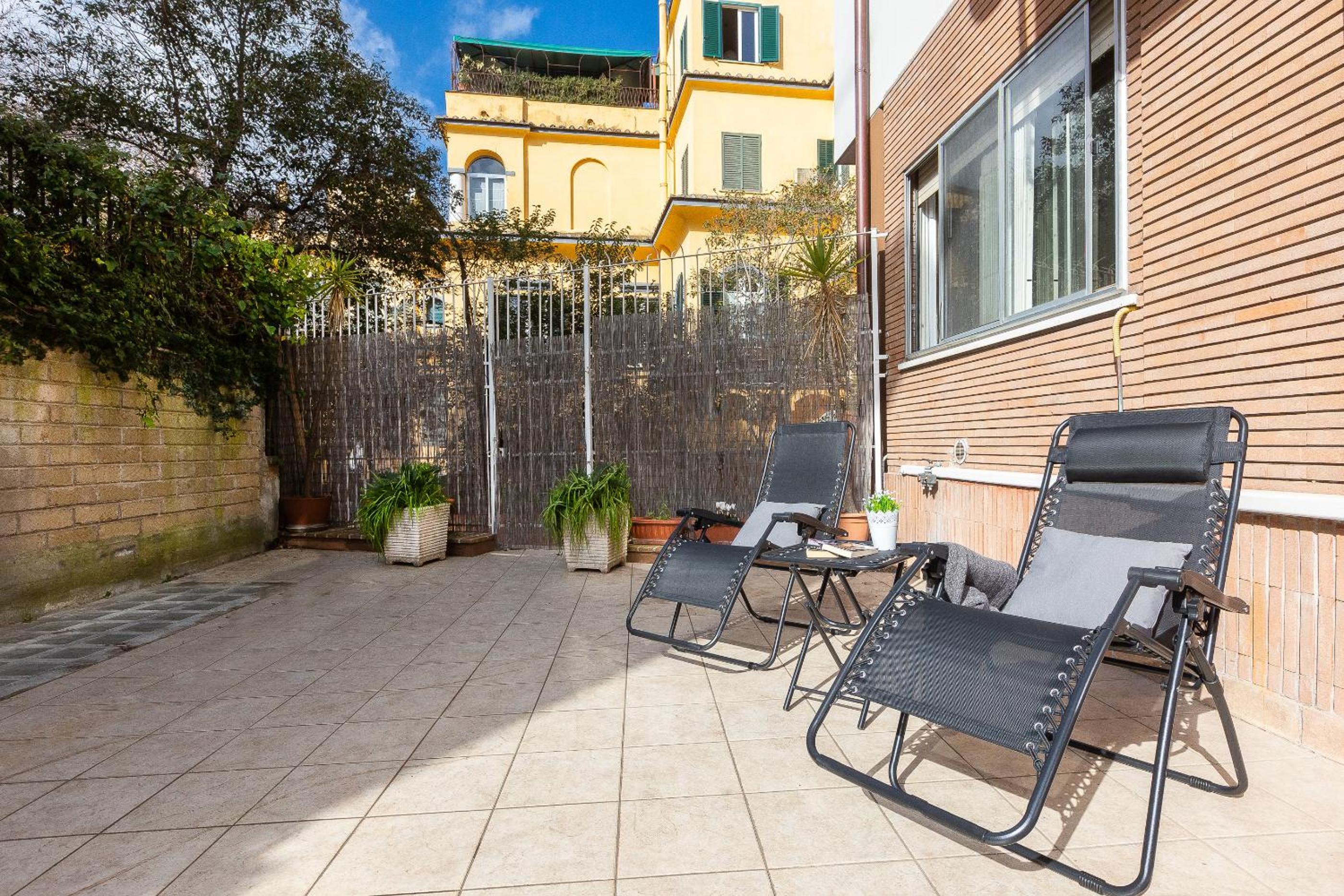 Parioli Garden-Rental in Rome