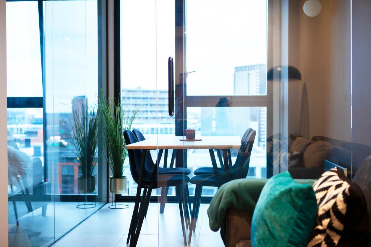 Castlefield Luxury apartment Roof garden view 5