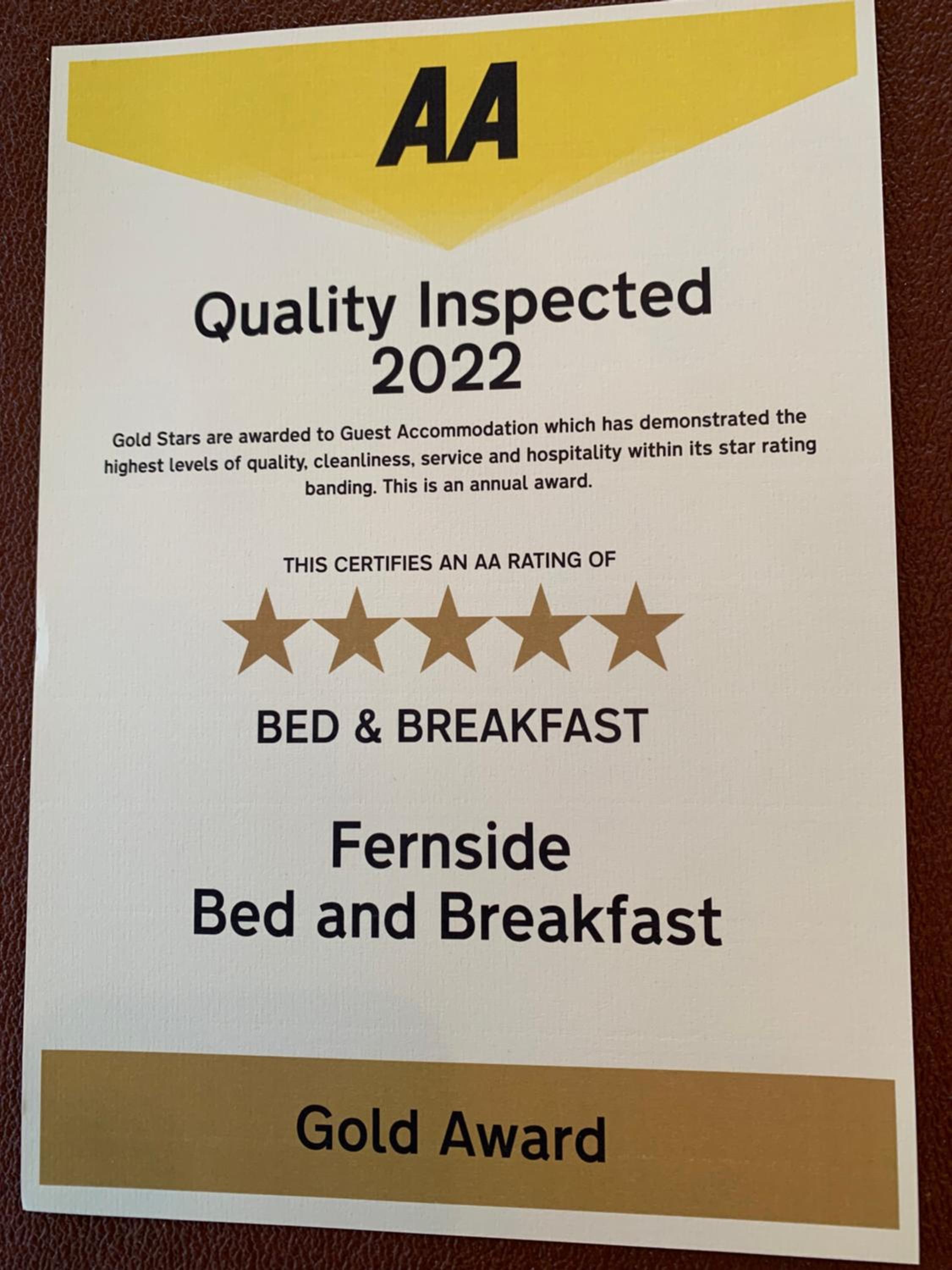 Fernside Bed and Breakfast