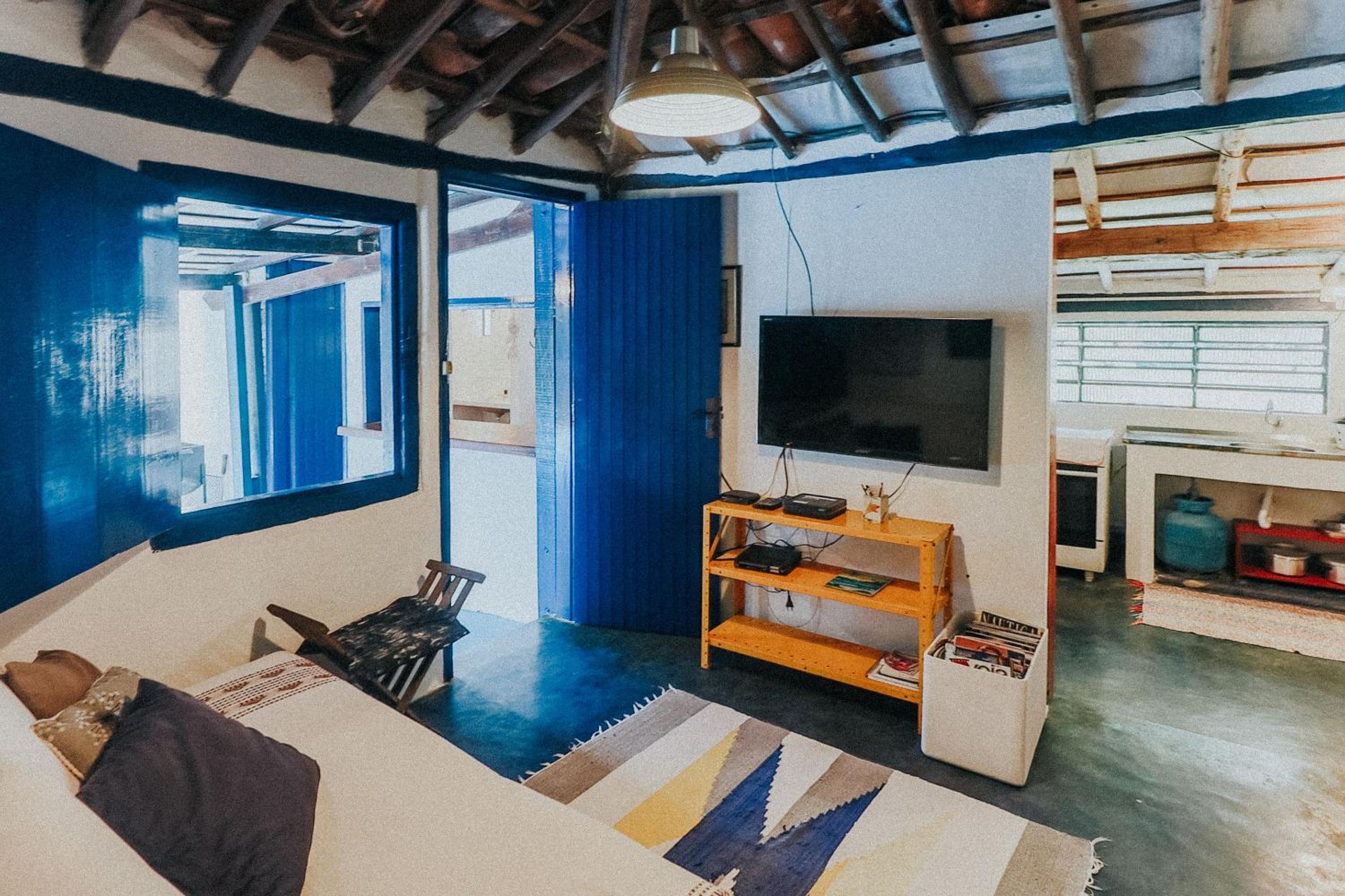 Fisherman style house with garden near the beach