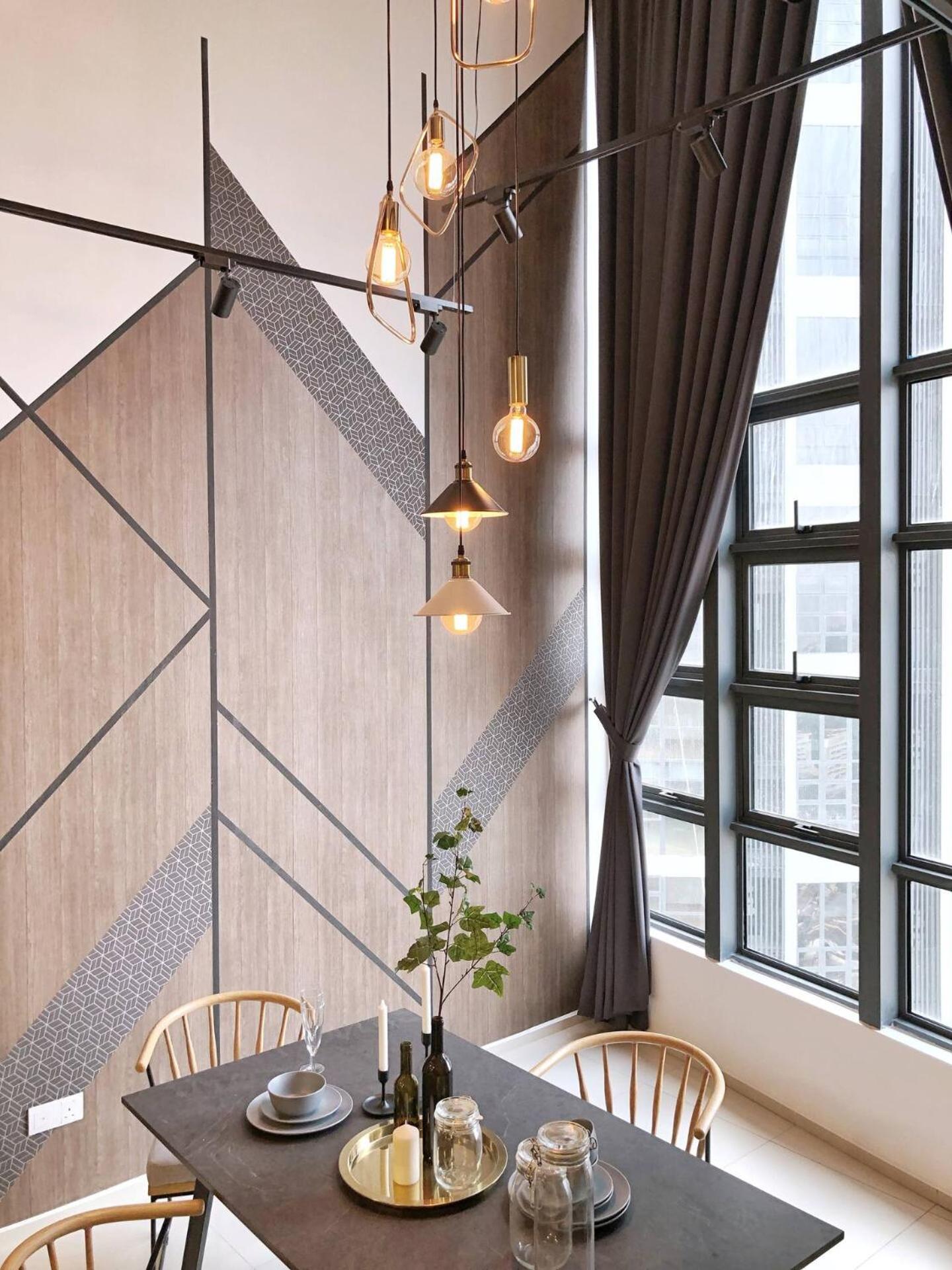 Modern Industrial Duplex Loft- Ekocheras-MRT 3pax