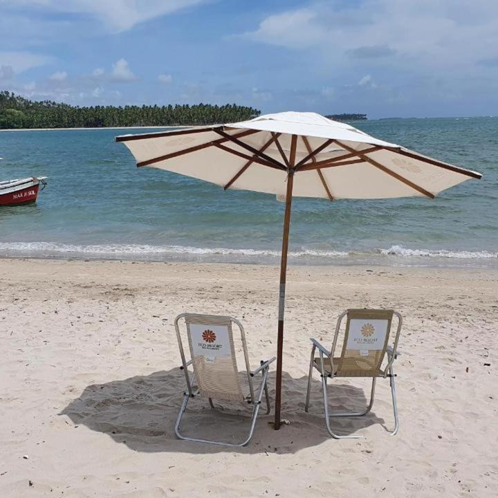 FLAT PRAIA DOS CARNEIROS - Eco Resort Praia dos Carneiros ao lado da Igrejinha