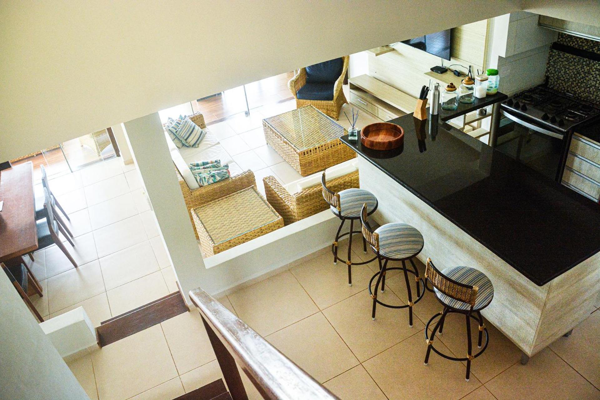 Casa pé na areia com varanda gourmet em Búzios RJ