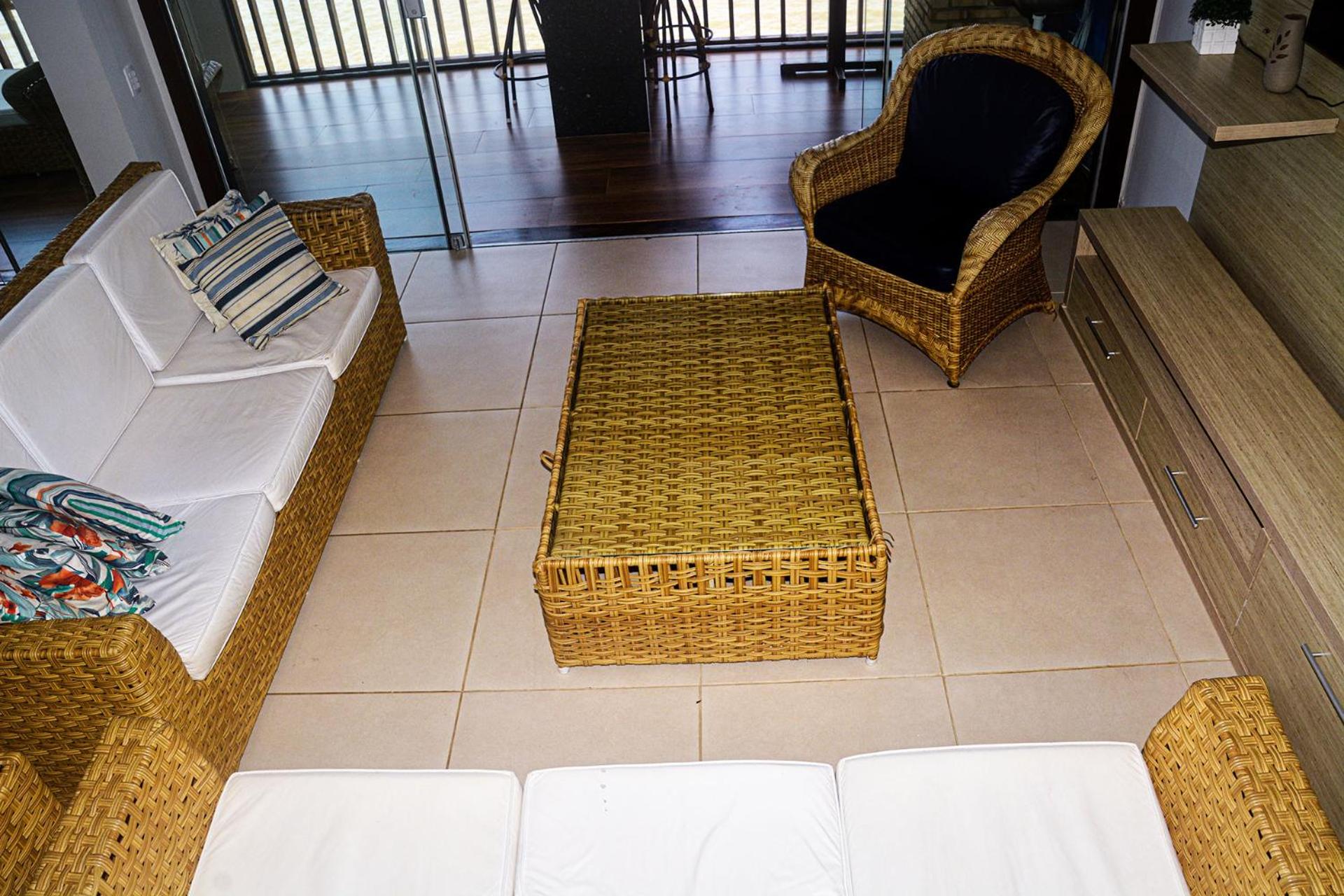 Casa pé na areia com varanda gourmet em Búzios RJ