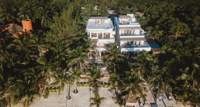 Beachfront villas in Tulum beach- Best location! view 4