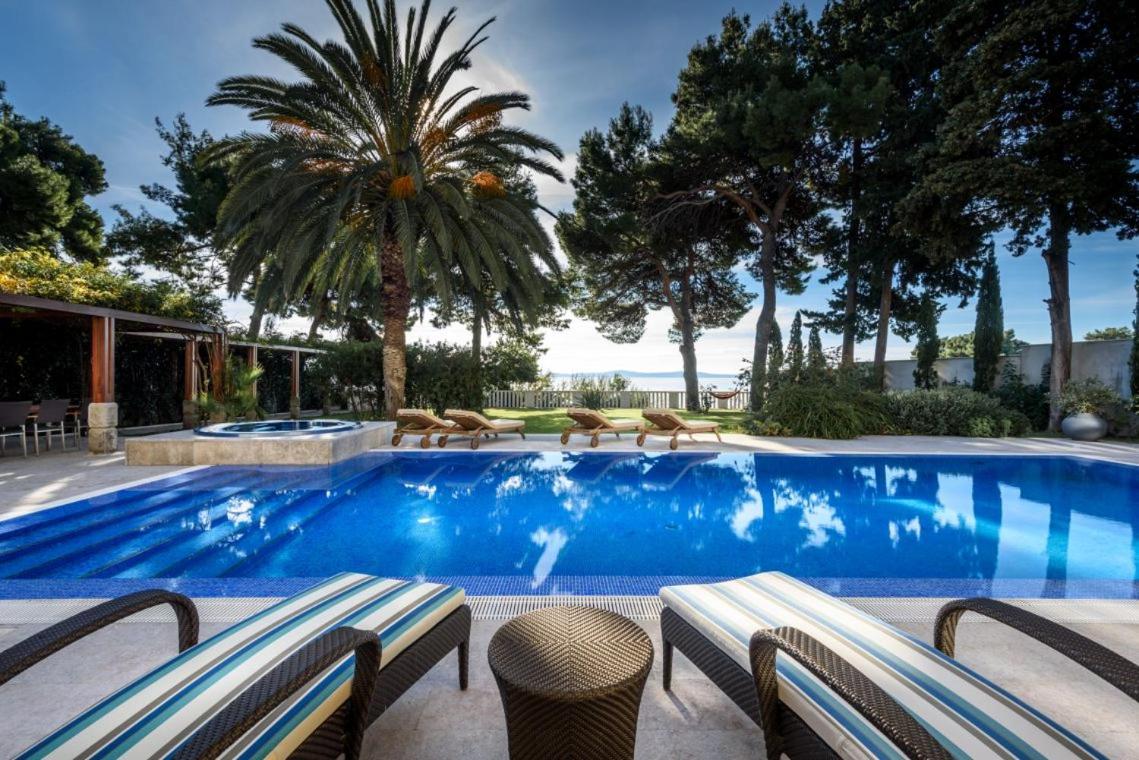 Luxury seafront Villa Castello Split near Old Town with private pool view 2