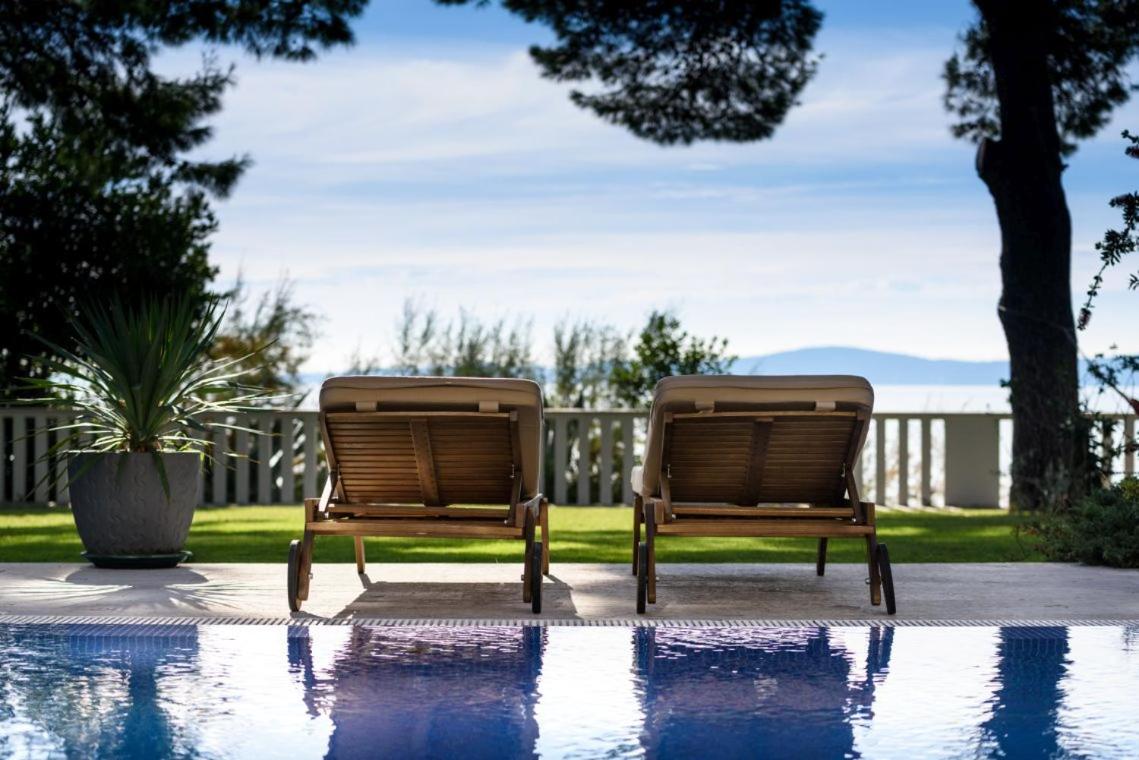 Luxury seafront Villa Castello Split near Old Town with private pool view 3