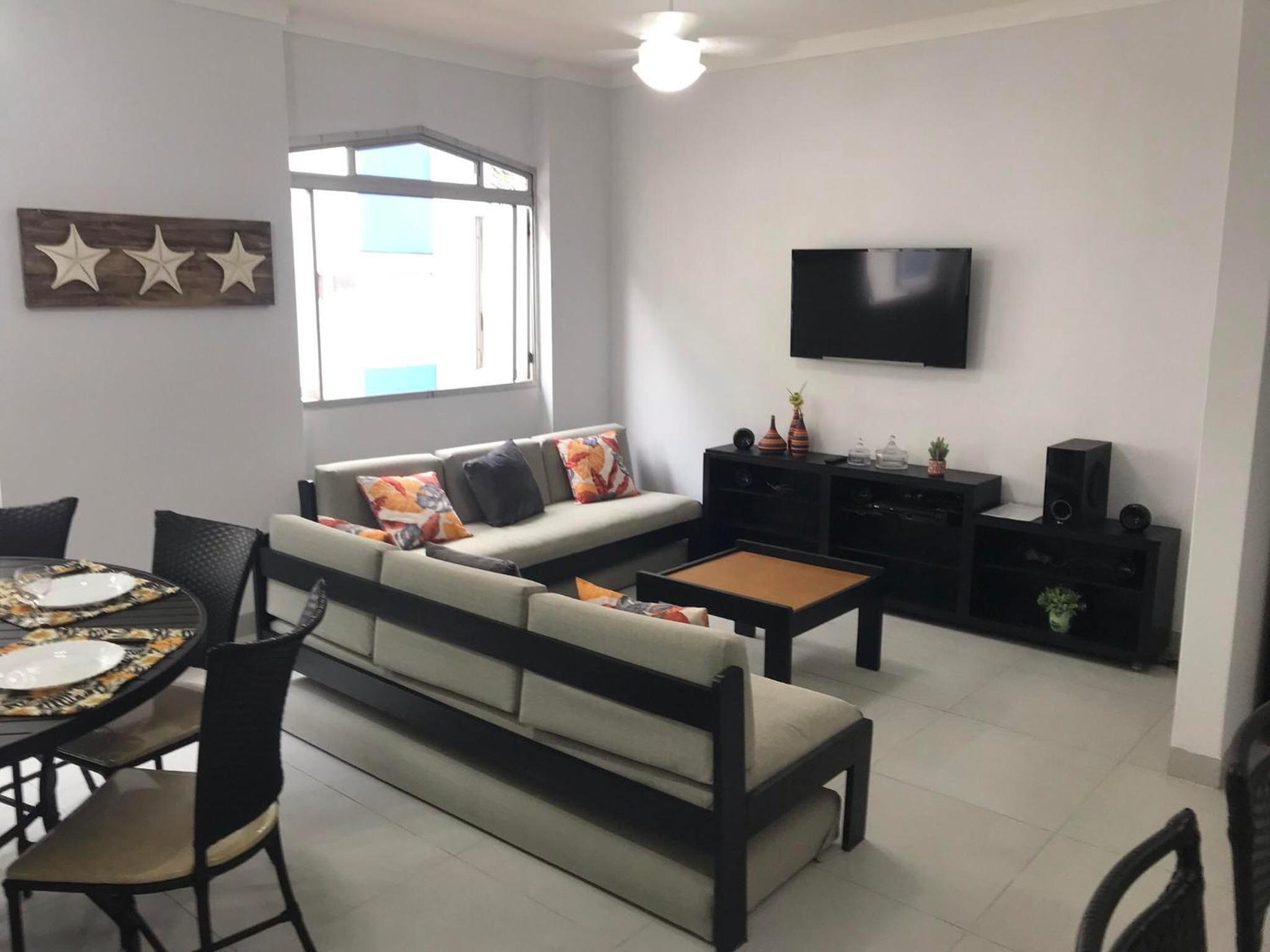 Apartamentos Amplo a 200m da Praia da Enseada Rio N egro Guaruja 8 pessoas view 2