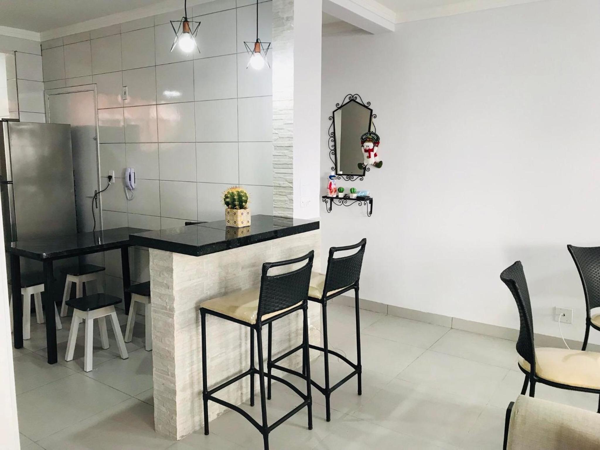 Apartamentos Amplo a 200m da Praia da Enseada Rio N egro Guaruja 8 pessoas view 4