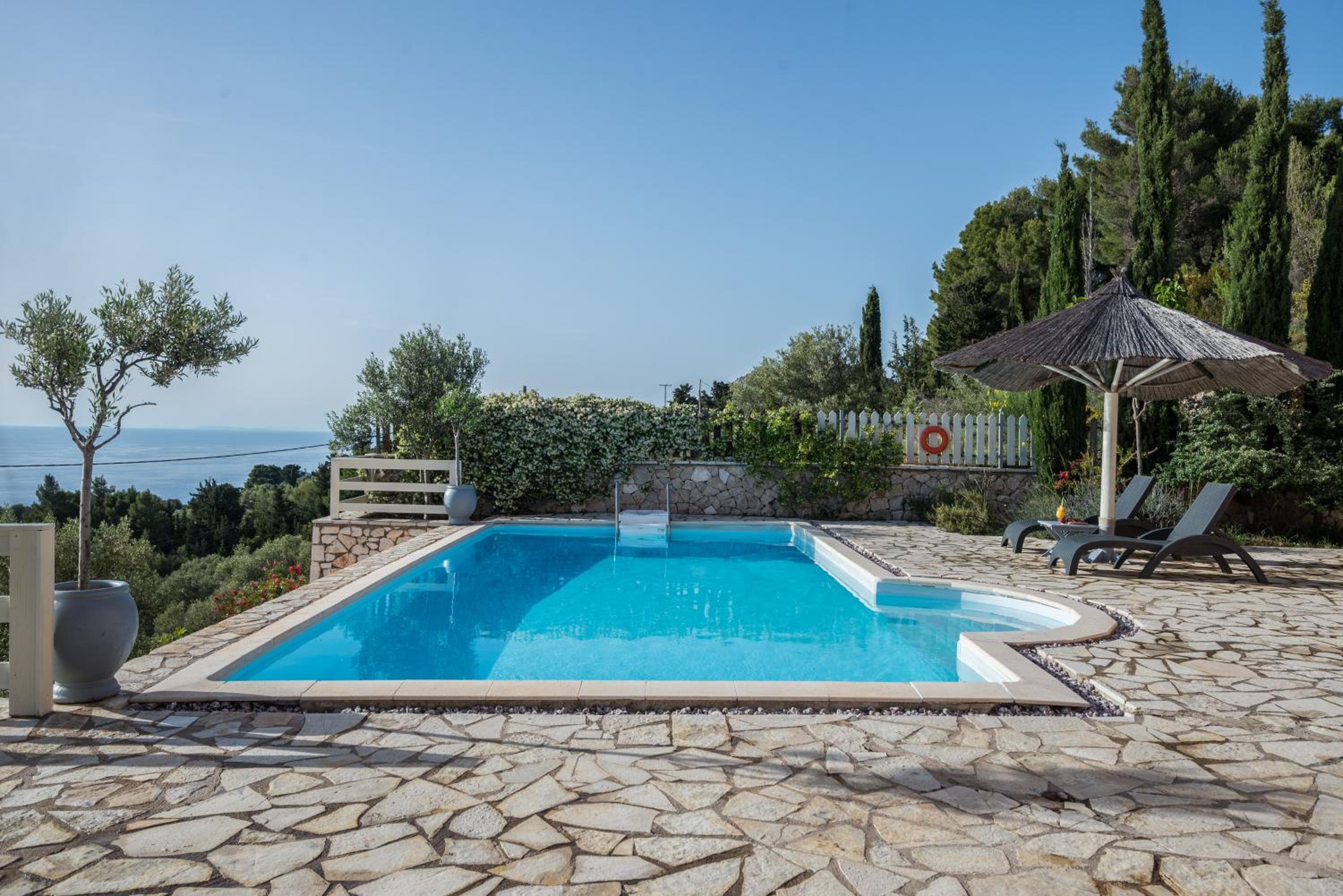 Private, pool, sunsets, beaches, amenities - Eleni view 5