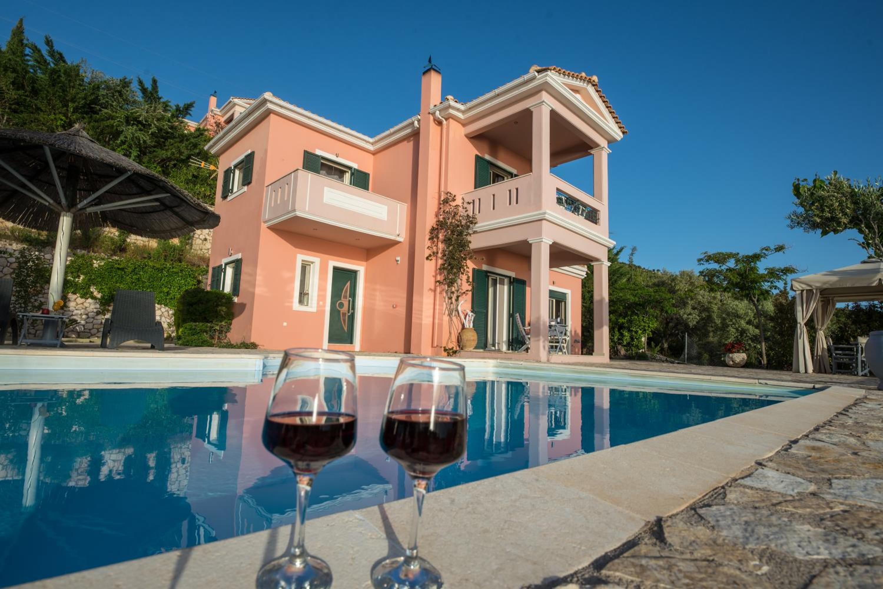 Private, pool, sunsets, beaches, amenities - Eleni view 3