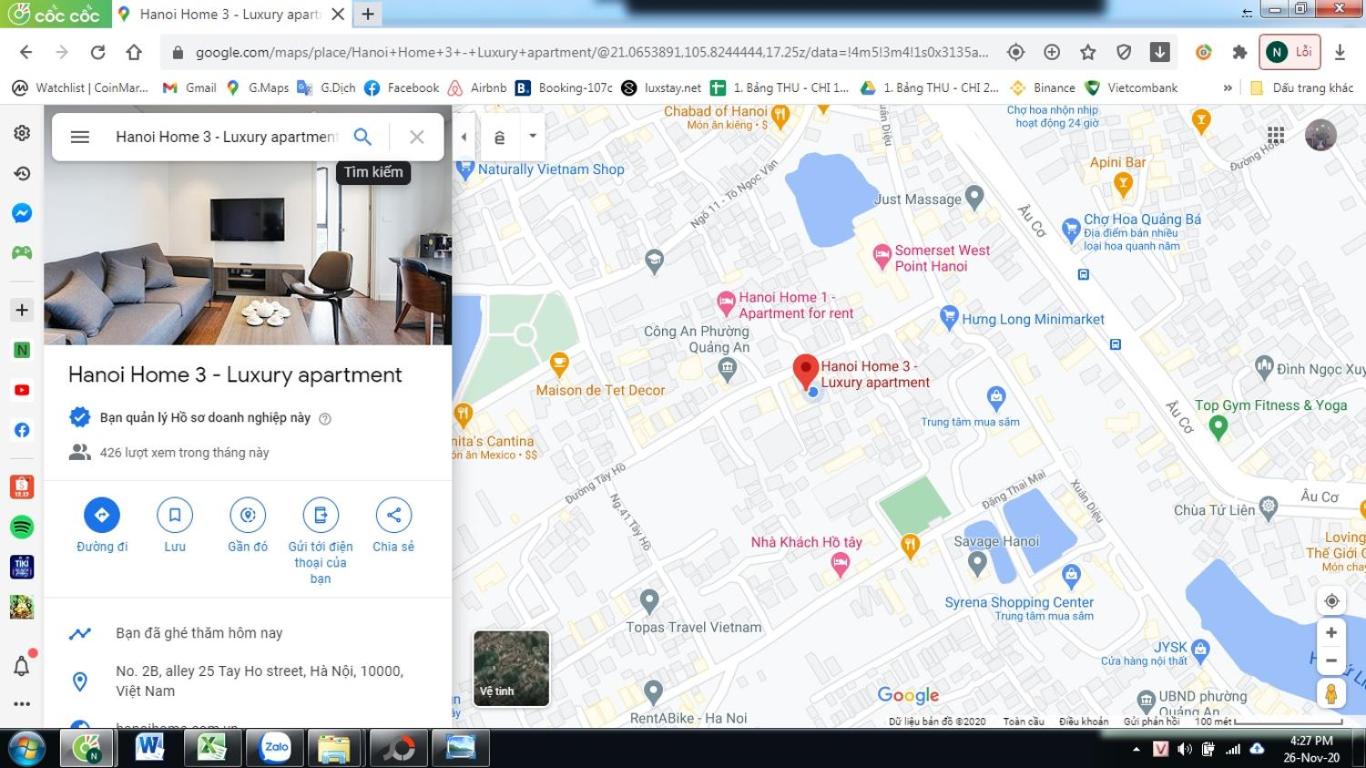 Hanoi Home 3 - Luxury Apartment in Tay Ho street