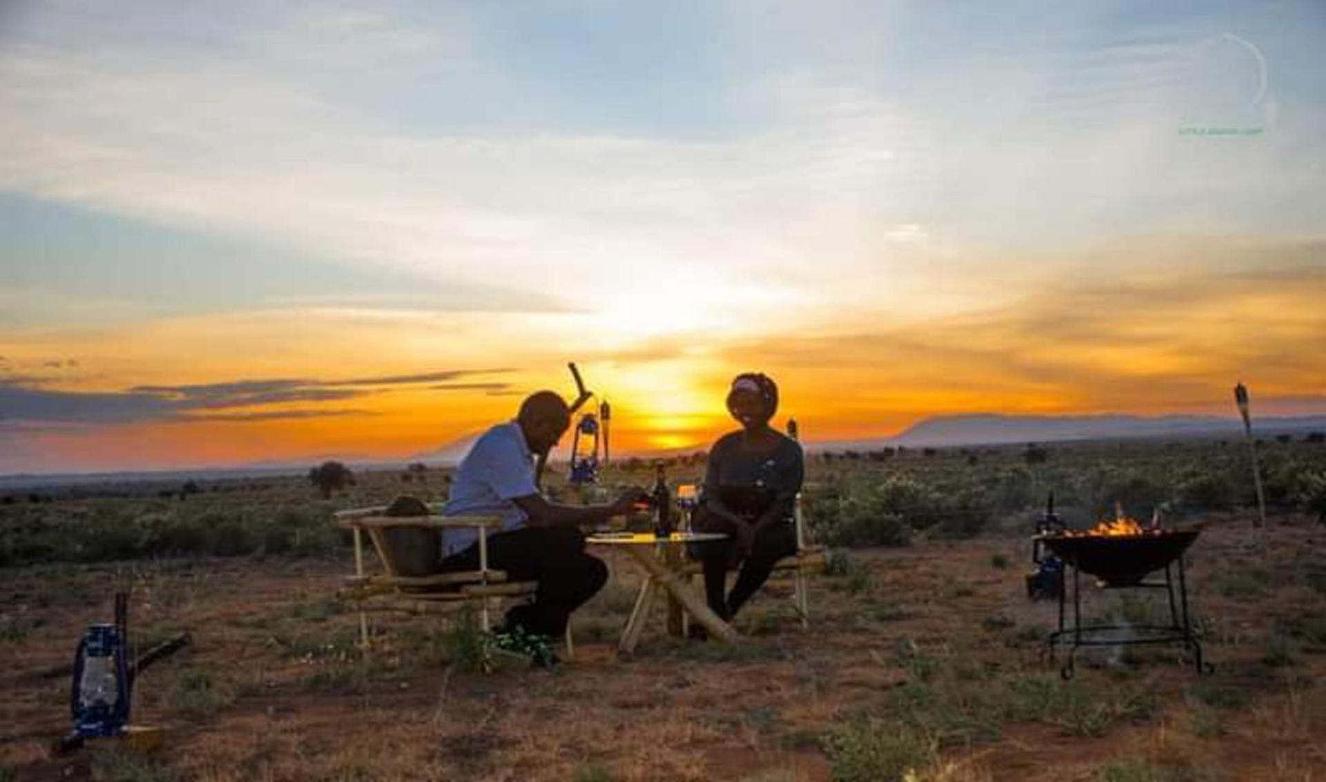 Amanya Double Pitch Tent with Mt Kilimanjaro View view 3