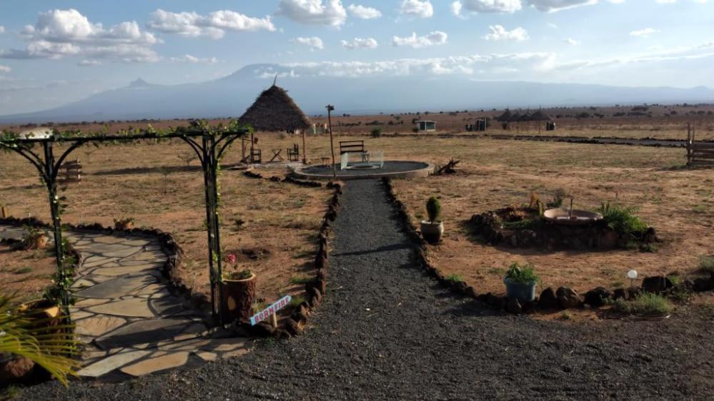Amanya Double Pitch Tent with Mt Kilimanjaro View view 5