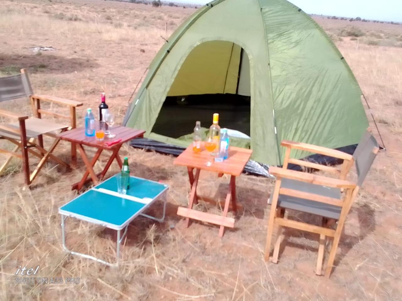 Amanya Double Pitch Tent with Mt Kilimanjaro View view 2