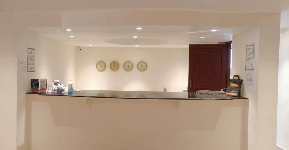 hotel reception