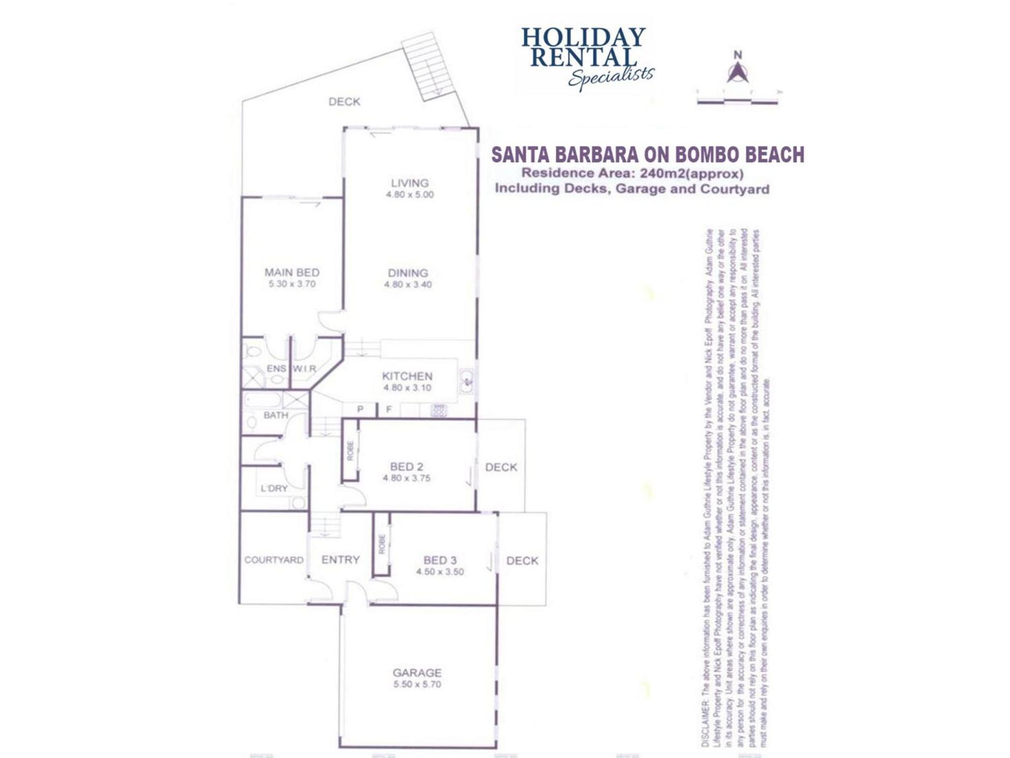 Santa Barbara on Bombo Beach