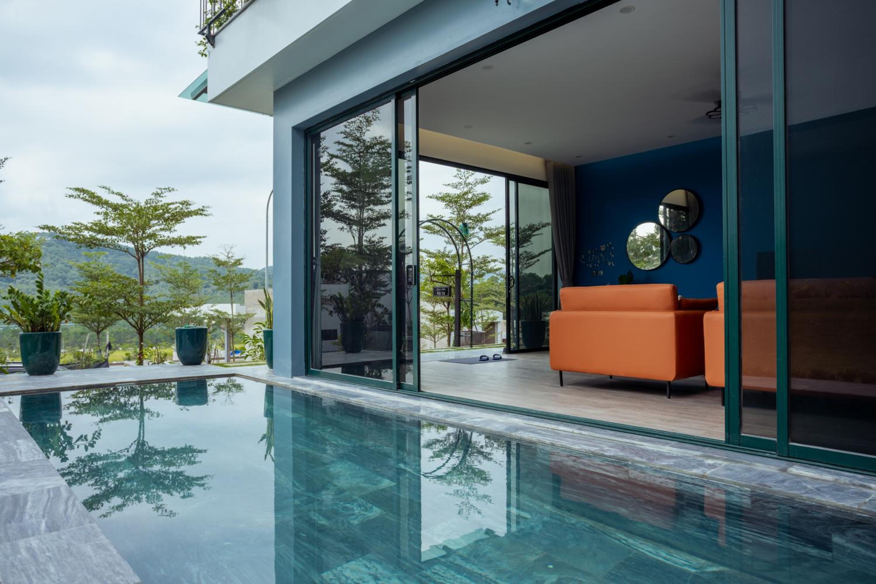 FLAMINGOS VENUS REORT -Xanh Villa - 4 phòng ngủ- Bể bơi riêng-Free vé cổng