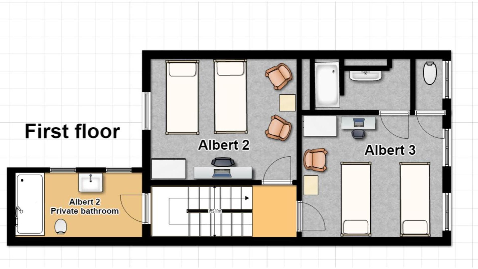 Albert - Rooms