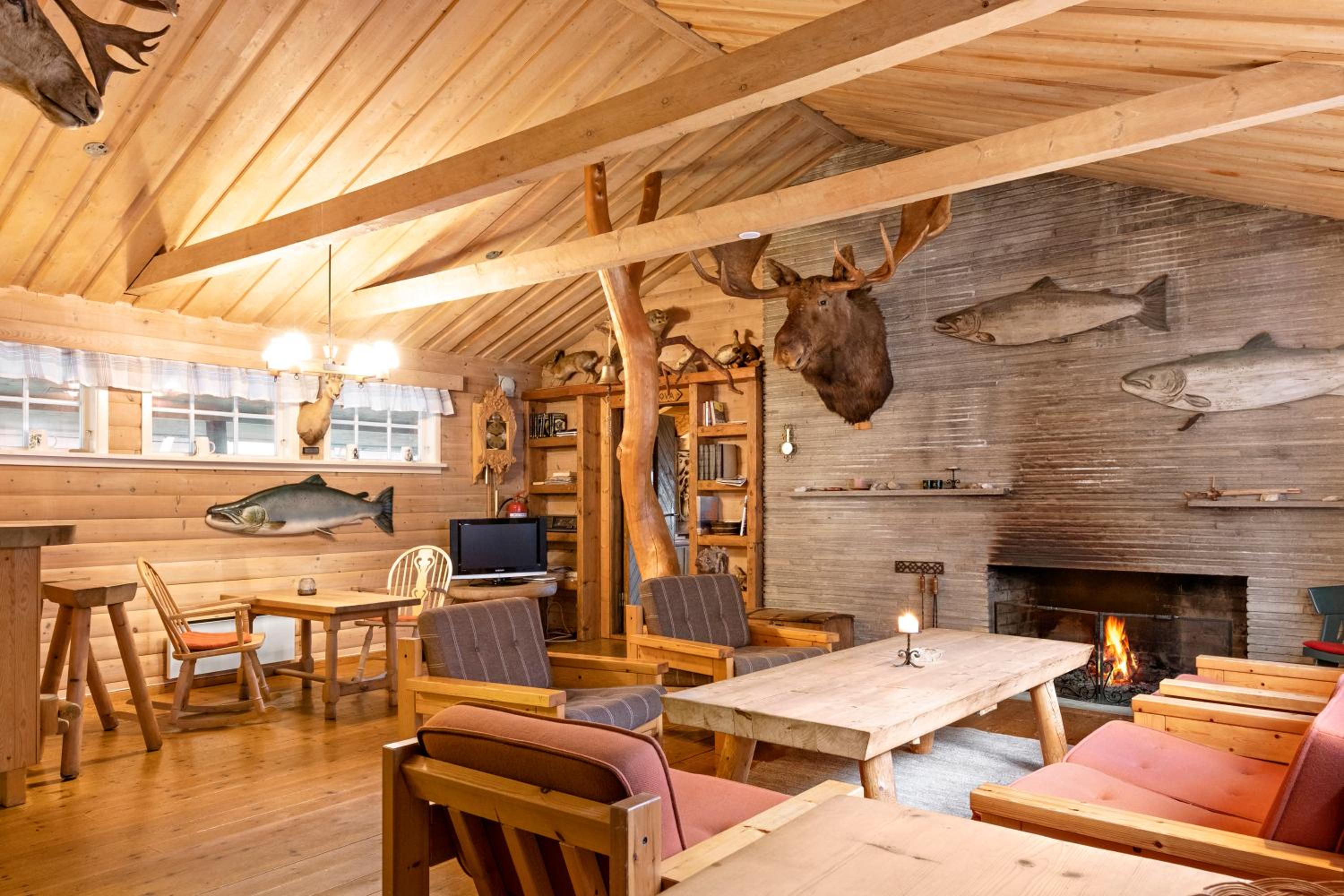 Voss/Bolstad: Peaceful countryside cabin/lodge view 3