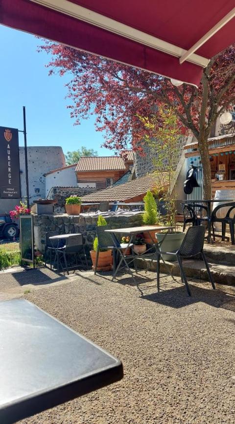 outdoor BBQ area