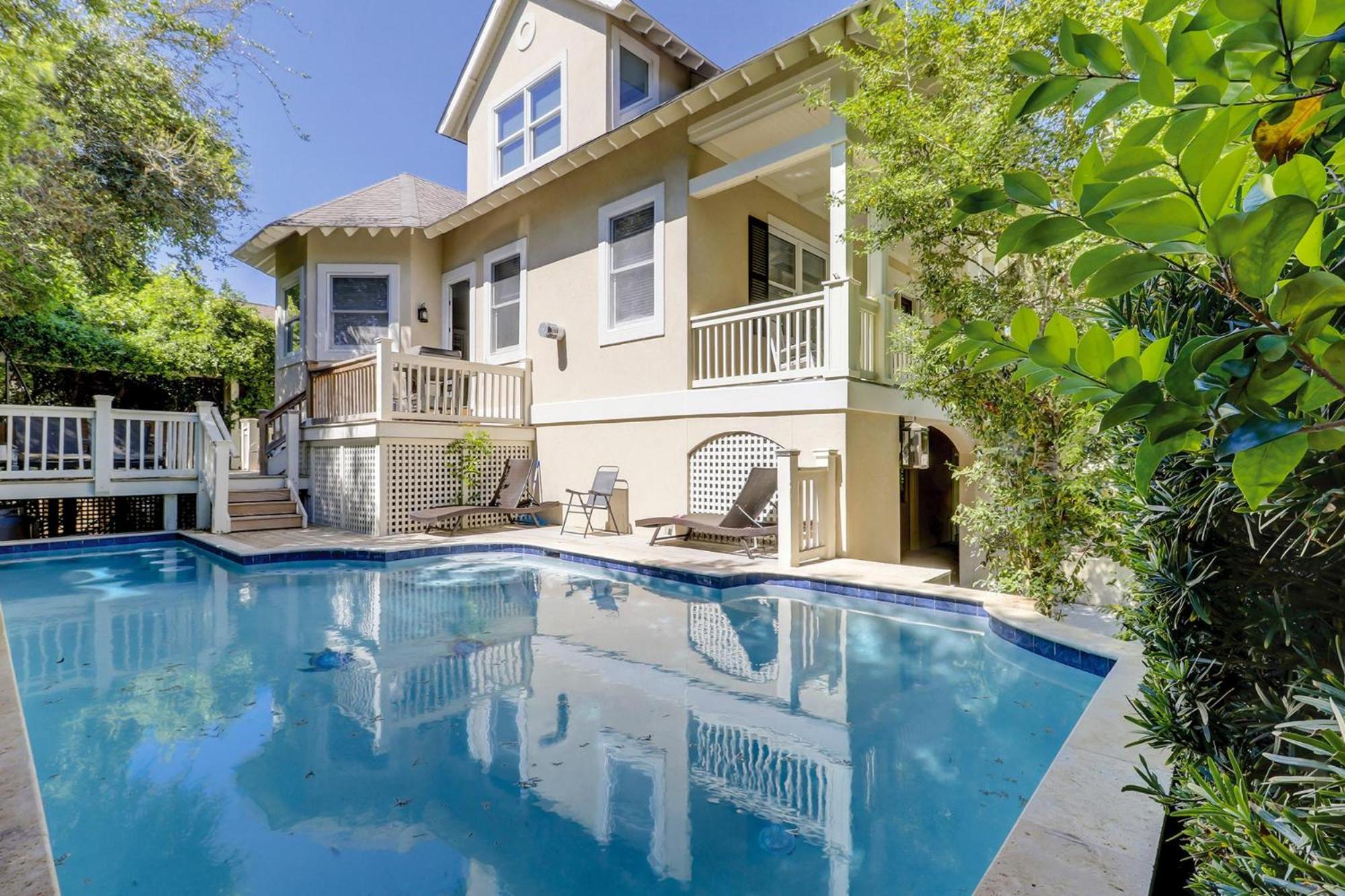 Steps from the Sand 2nd Row Pool & Hot tub view 3